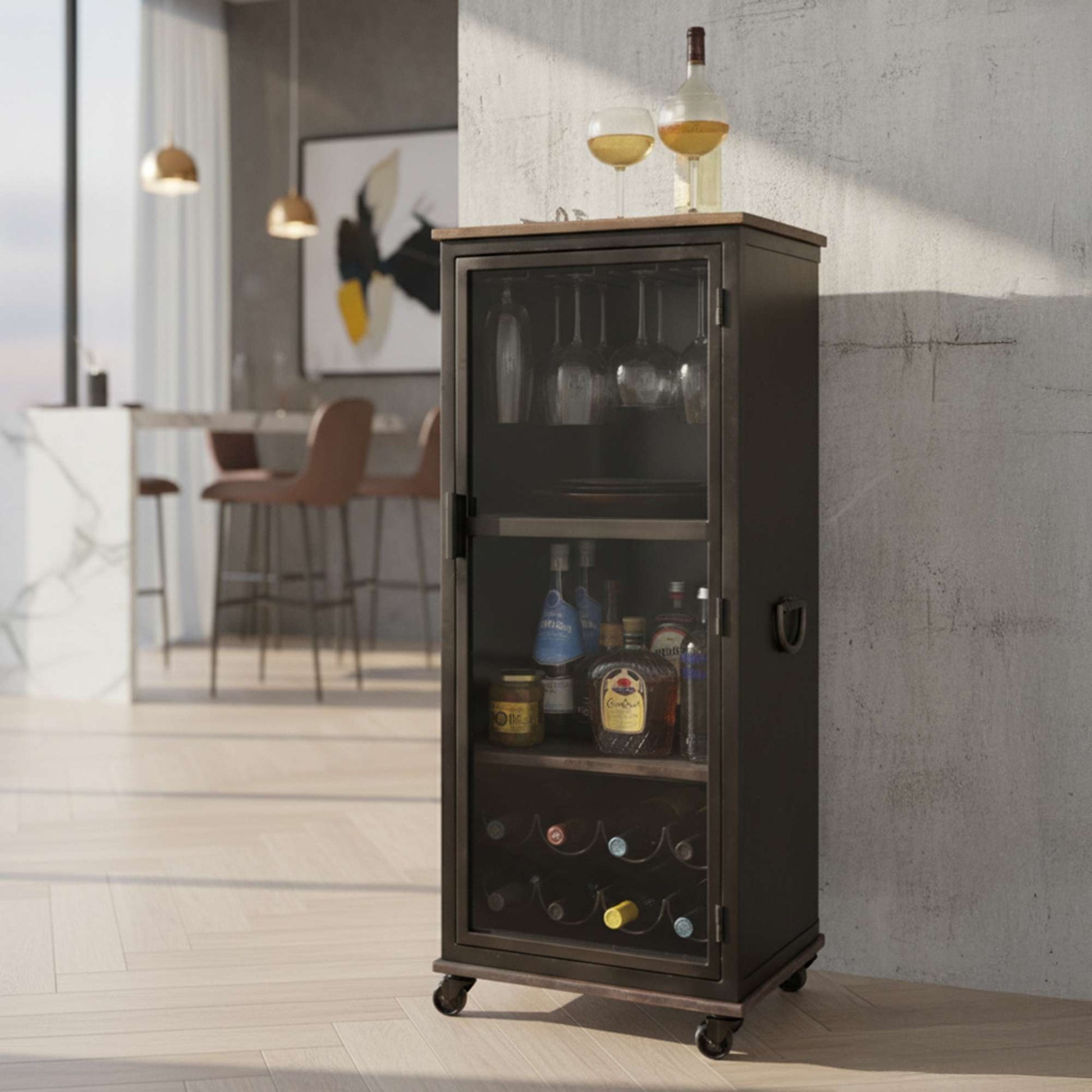 Armoire à vin et bar Stir Stick