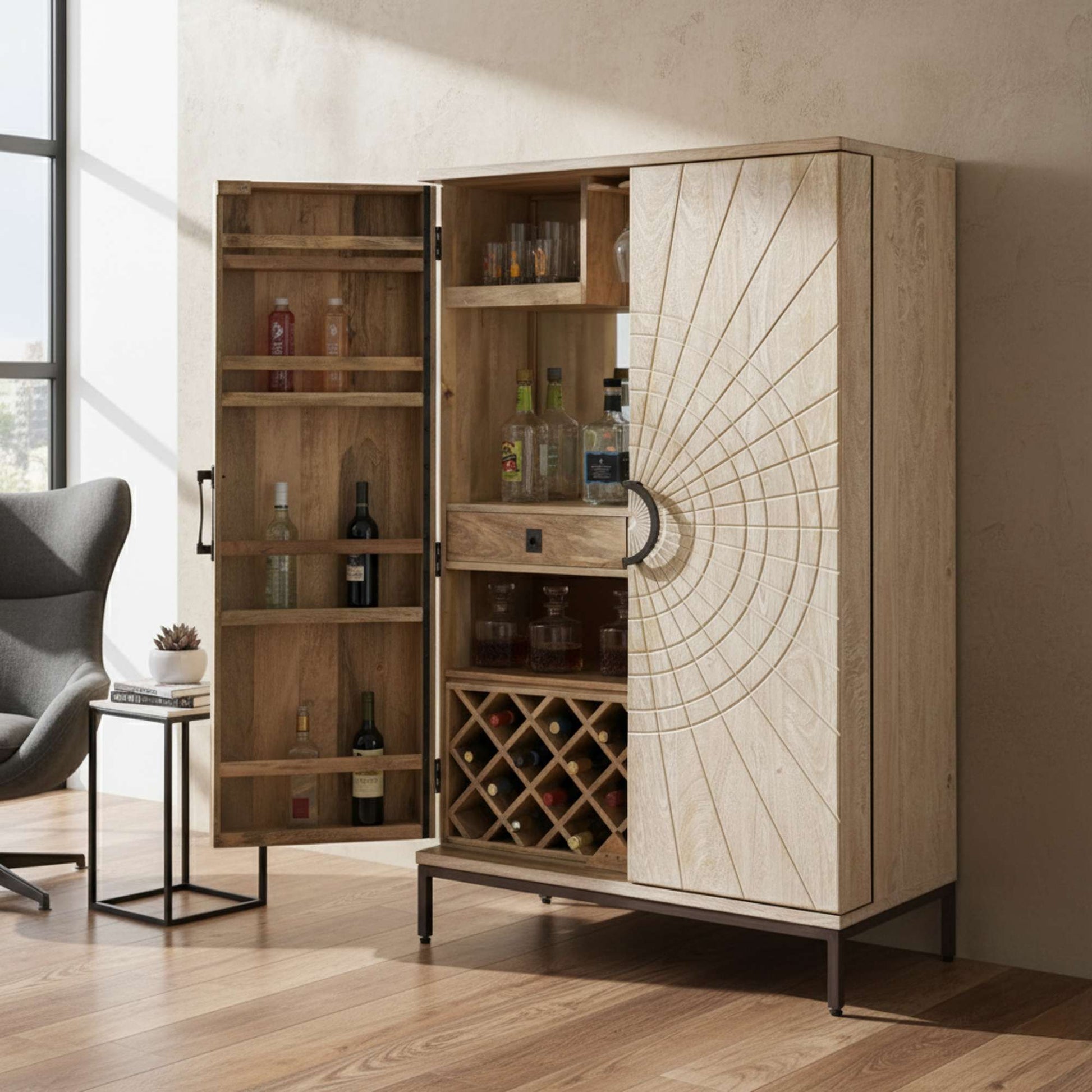 Shirley Wine & Bar Cabinet