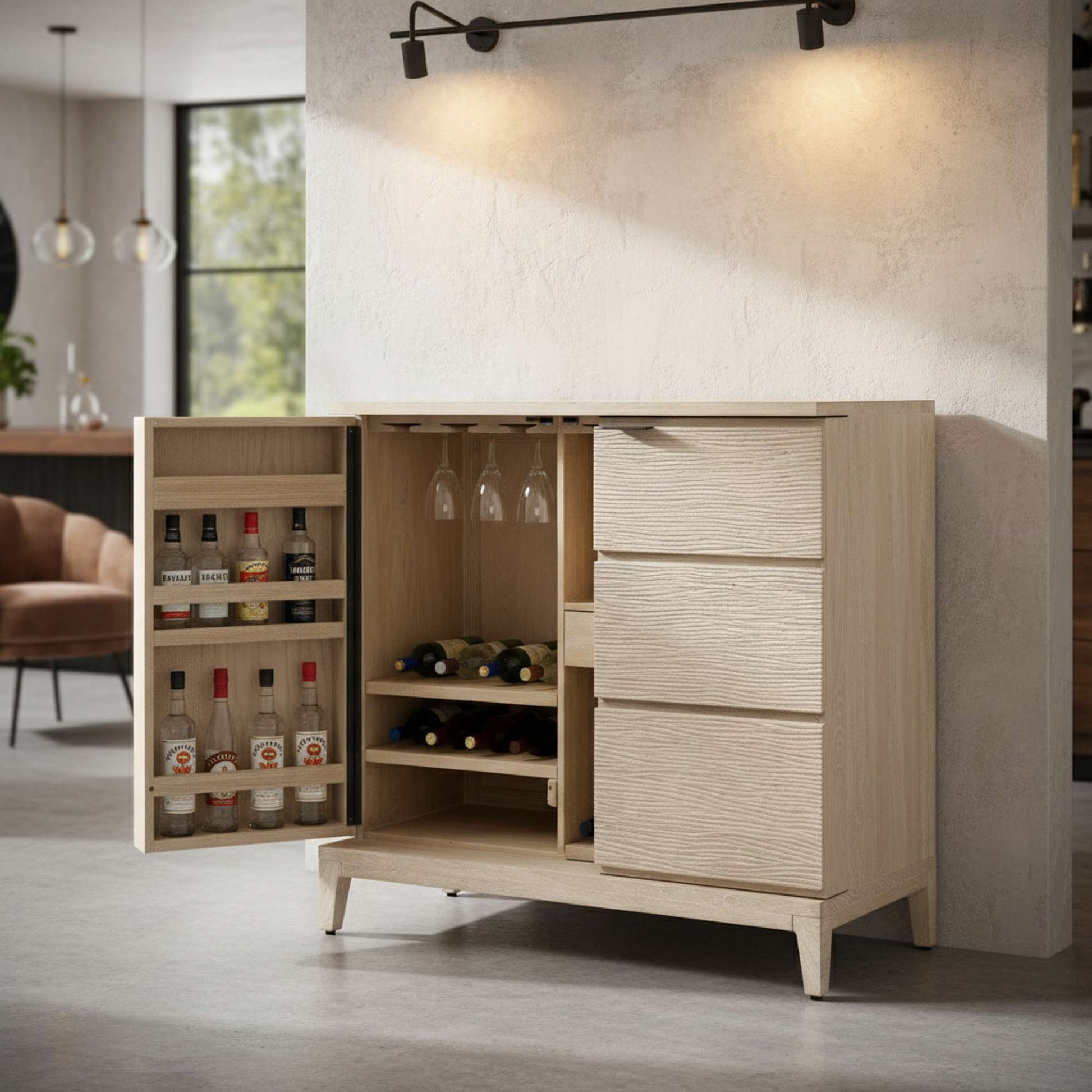Keeley Wine & Bar Cabinet
