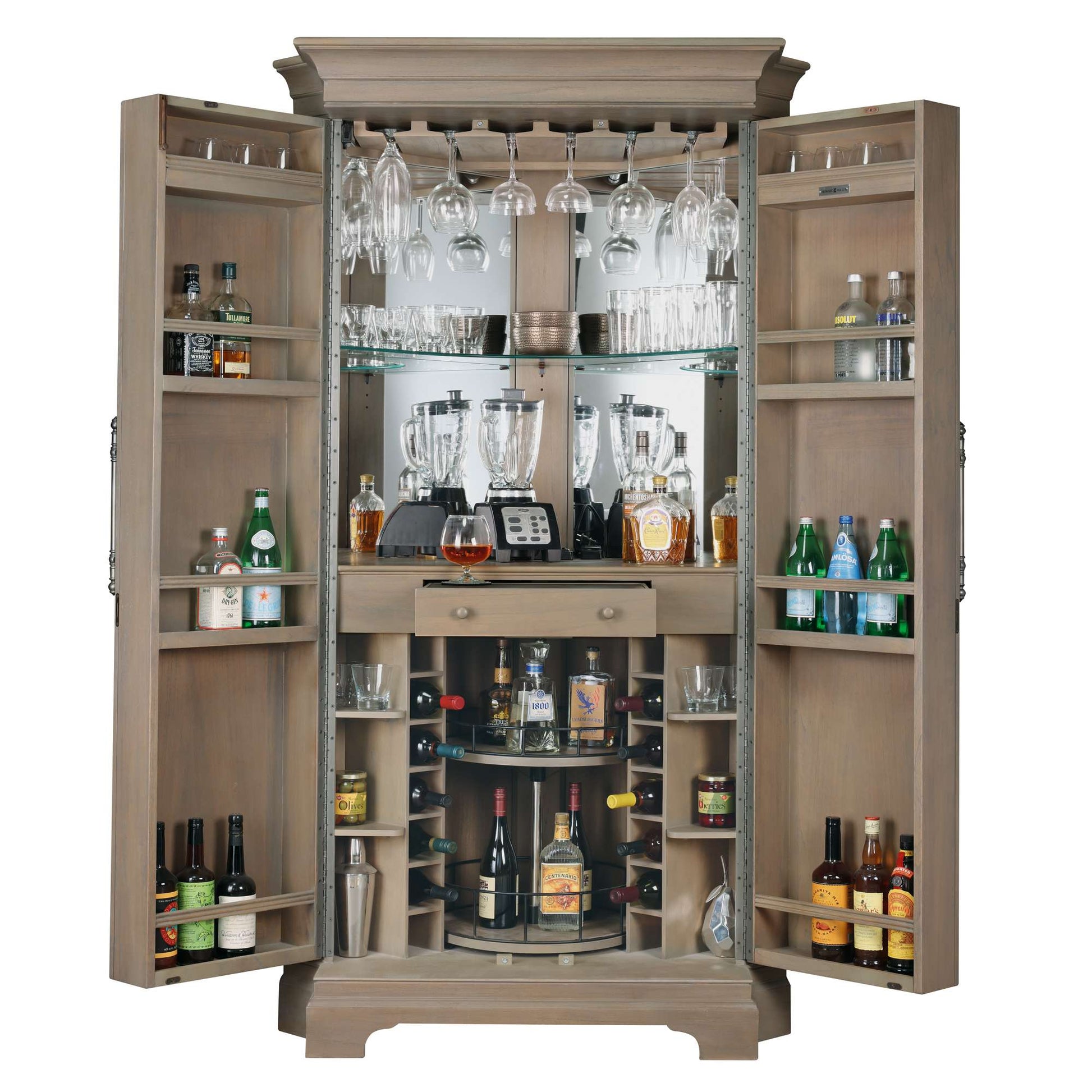 Passport Corner Wine & Bar Cabinet