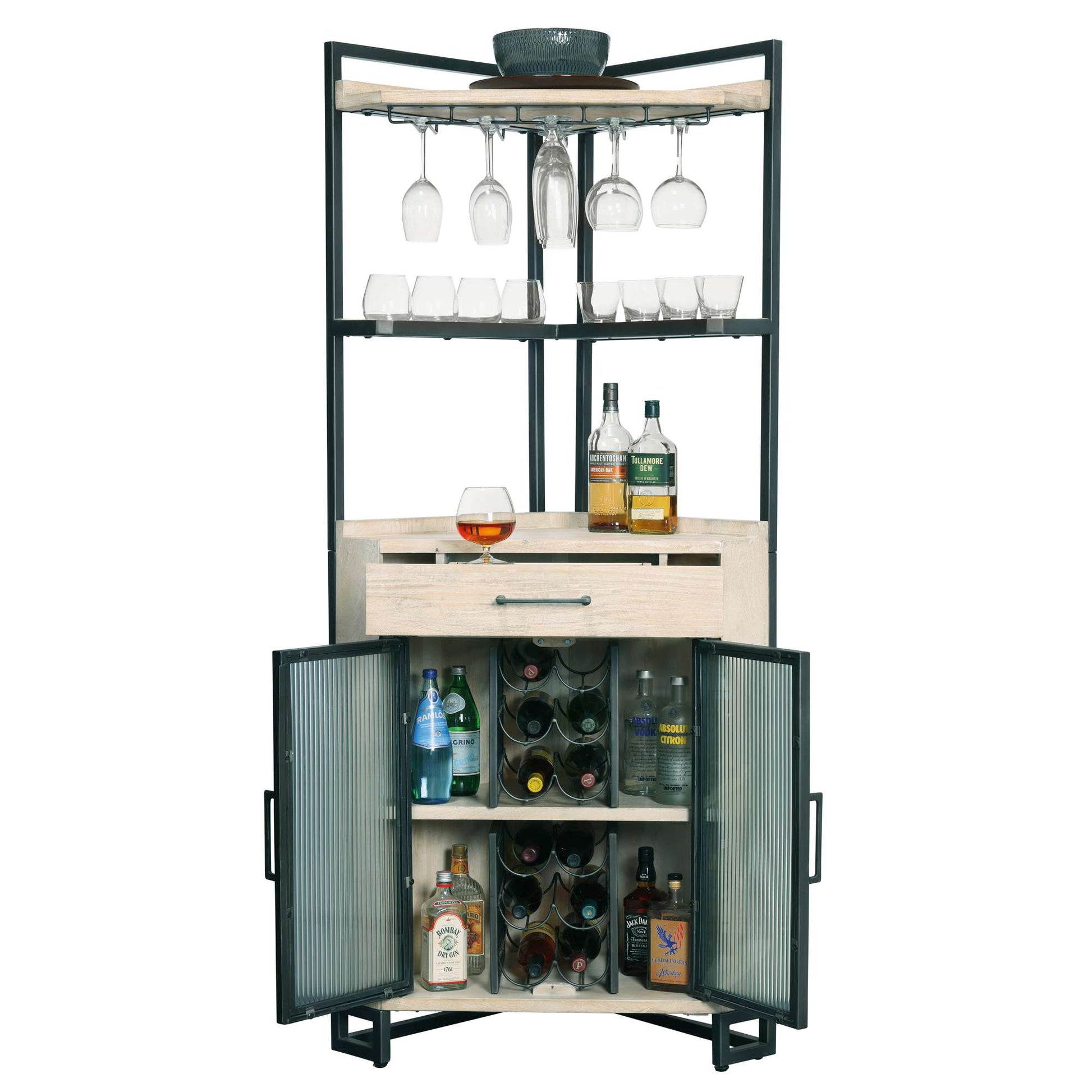 Studio Corner Wine & Bar Cabinet
