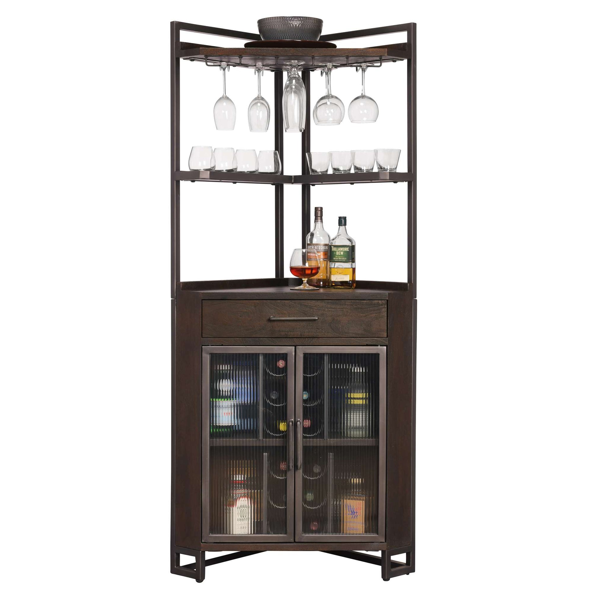 Studio Corner III Wine & Bar Cabinet