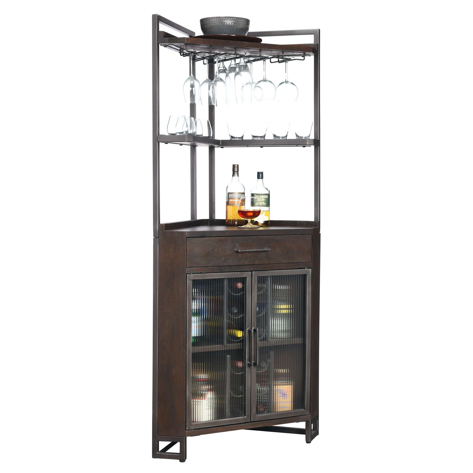 Studio Corner III Wine & Bar Cabinet