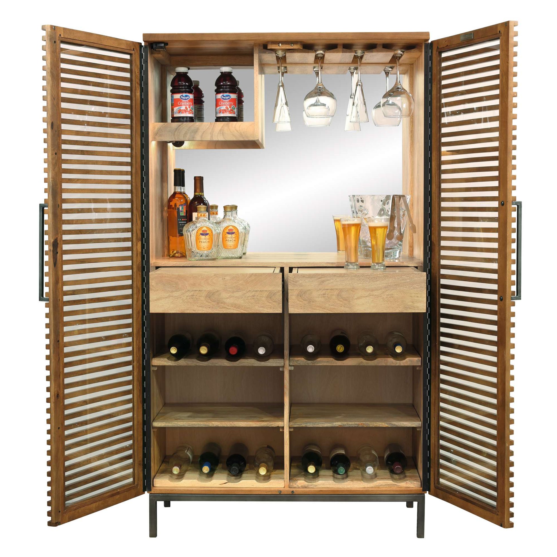 Nisha Wine & Bar Cabinet