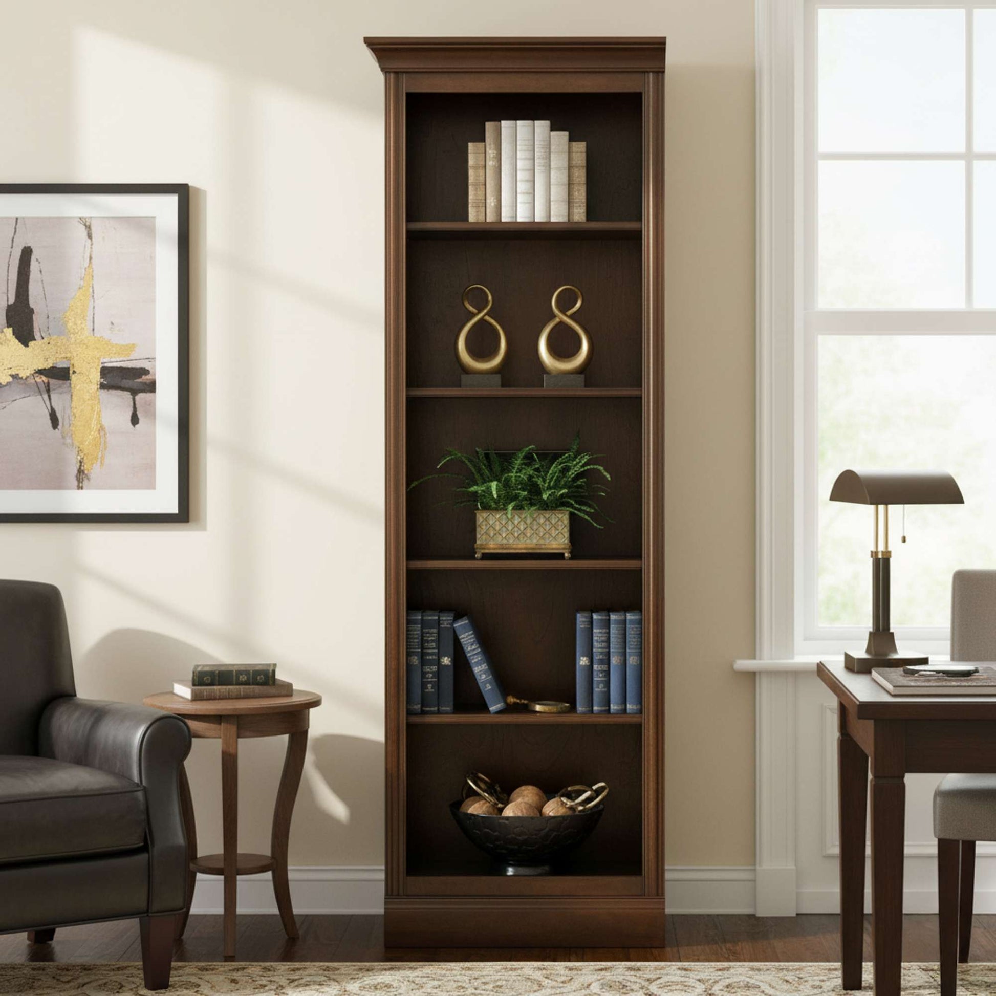 Left Return Bookcase