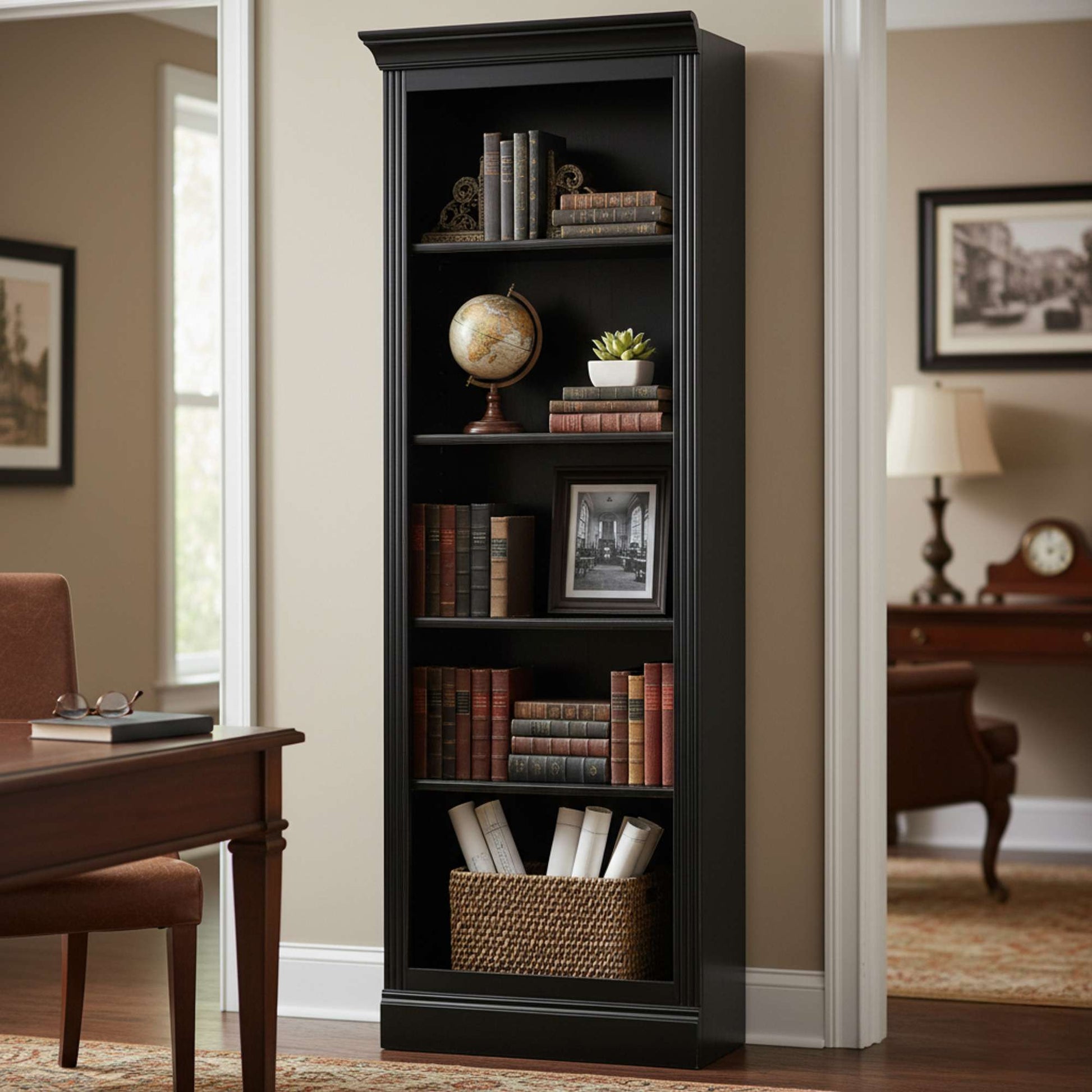 Left Return Bookcase
