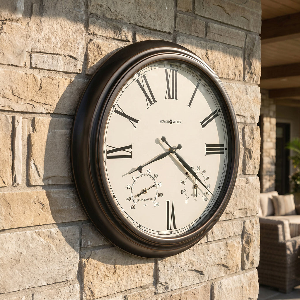 Horloge murale d'extérieur Aspen
