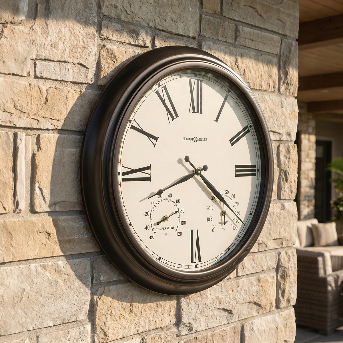 Horloge murale d'extérieur Aspen