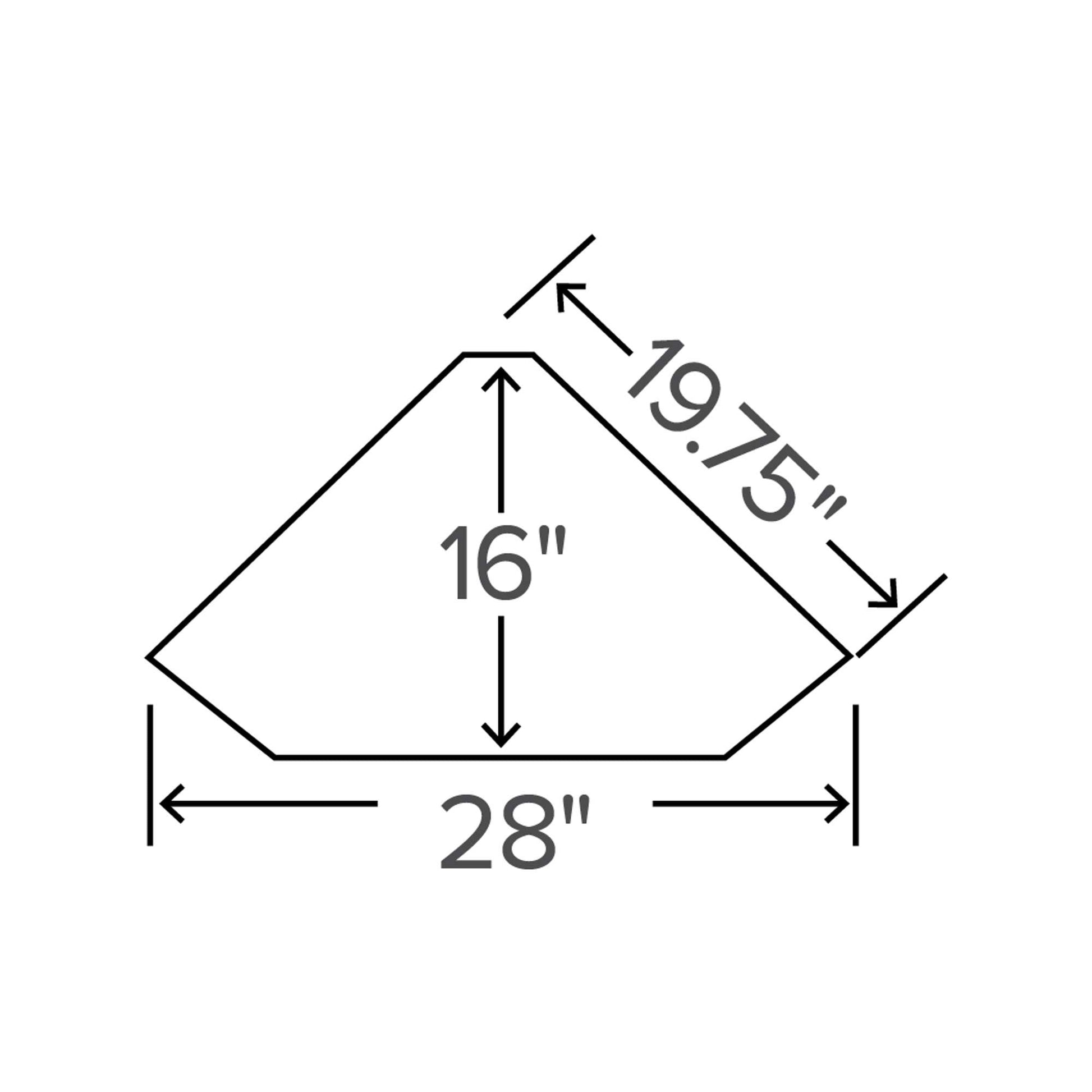Armoire à curiosités d'angle Lynwood