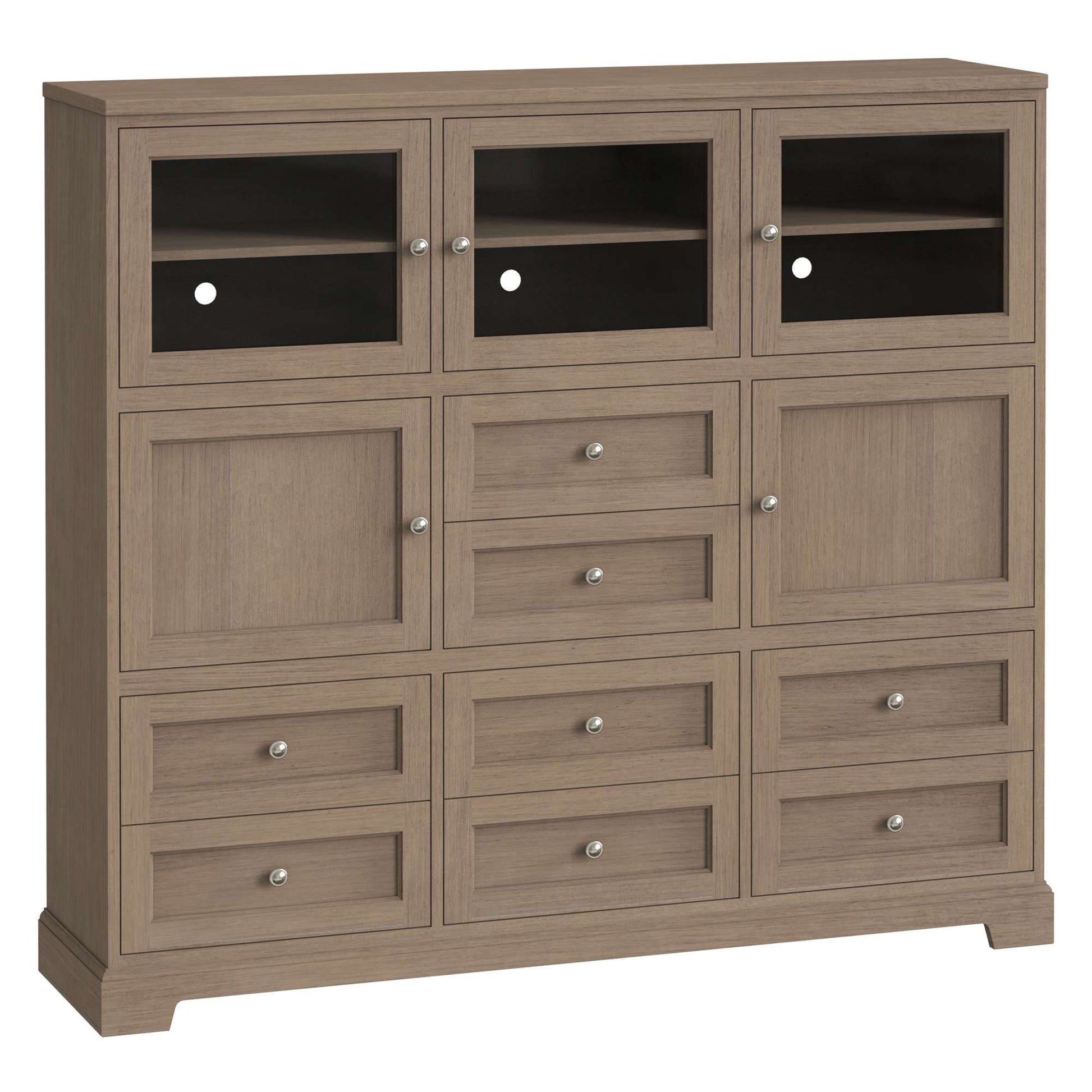 Armoire de rangement extra haute de 64 à 67 pouces