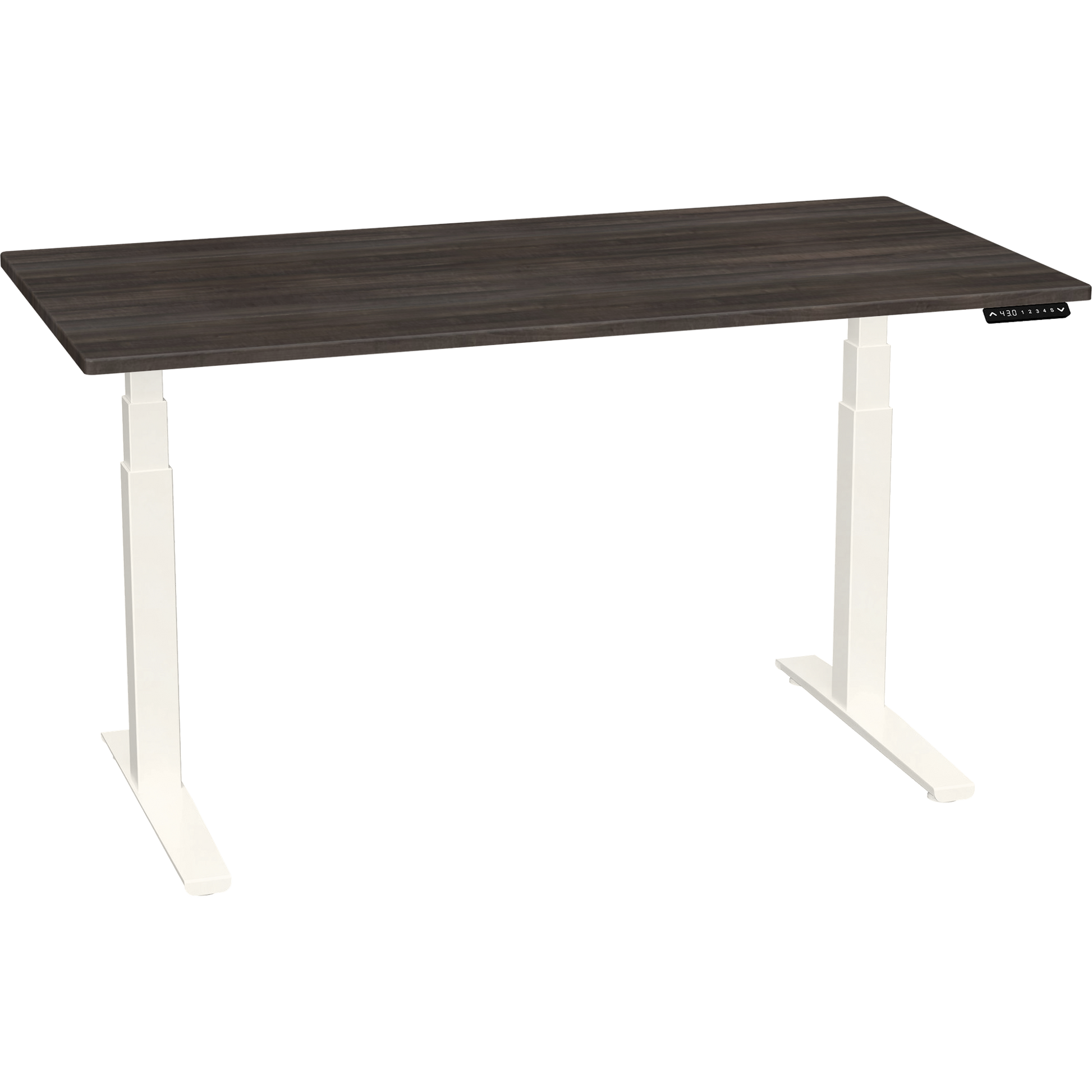 Bureau haut de gamme SmartMoves de 60 po et base réglable en hauteur