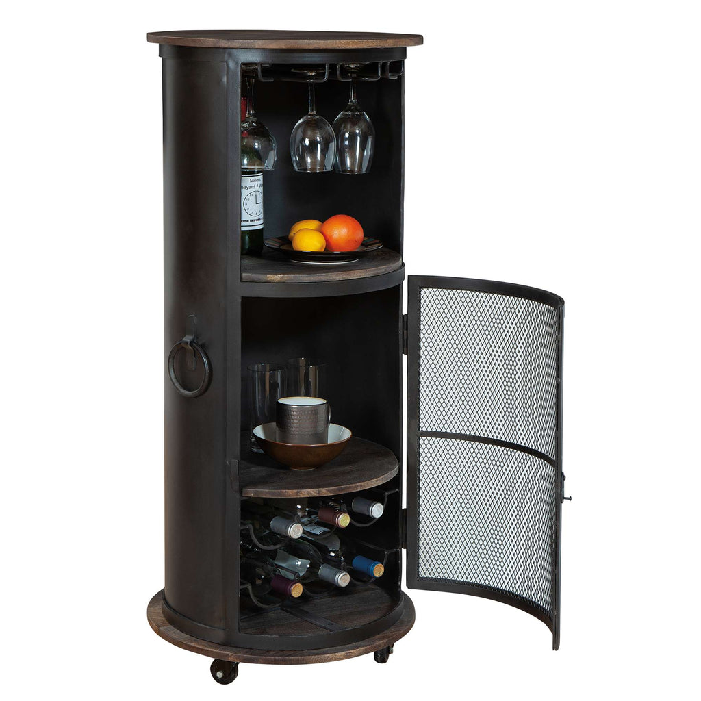 Armoire à vin et bar d'une demi-pinte