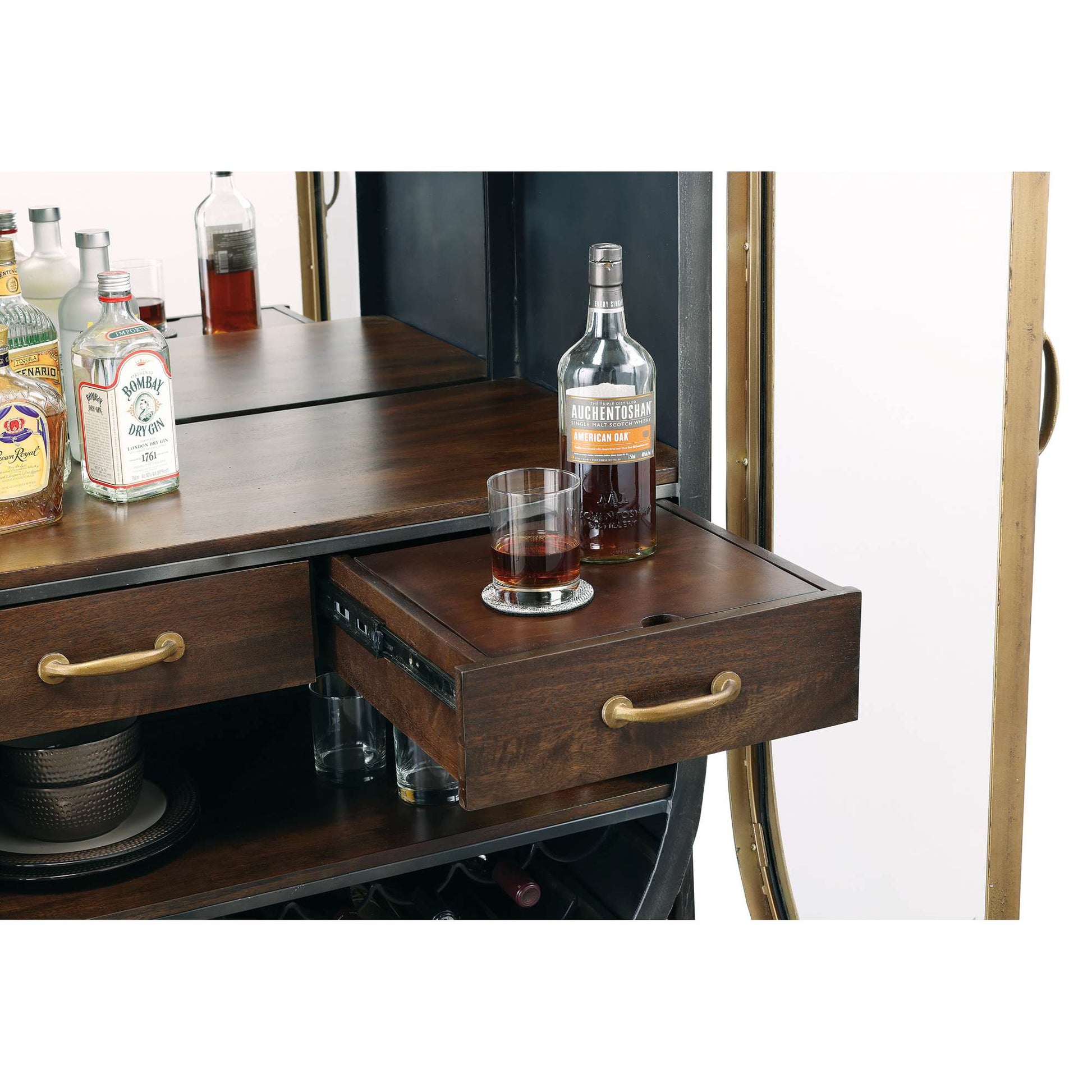 Boilermaker Wine & Bar Cabinet