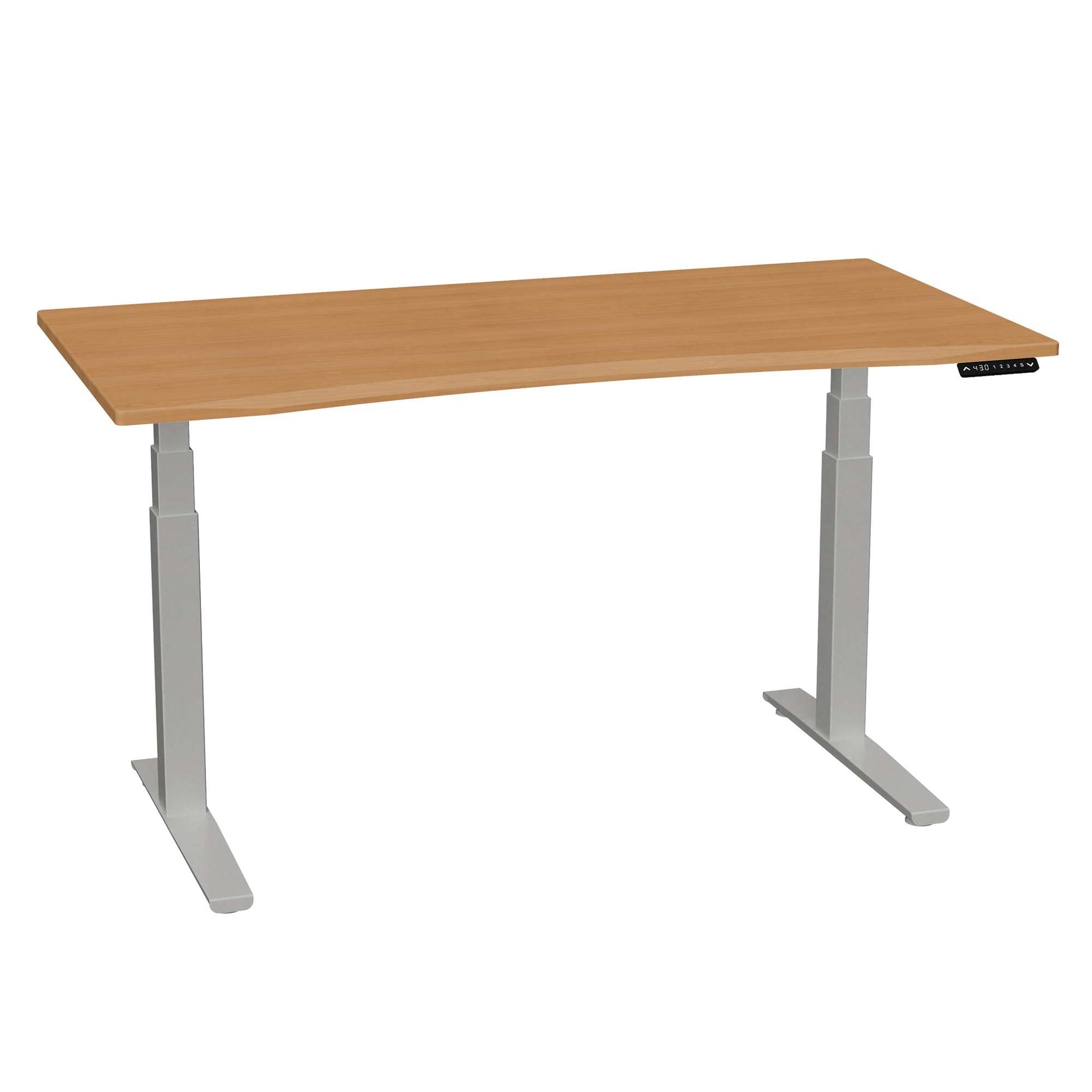 Bureau haut de gamme SmartMoves de 60 po et base réglable en hauteur