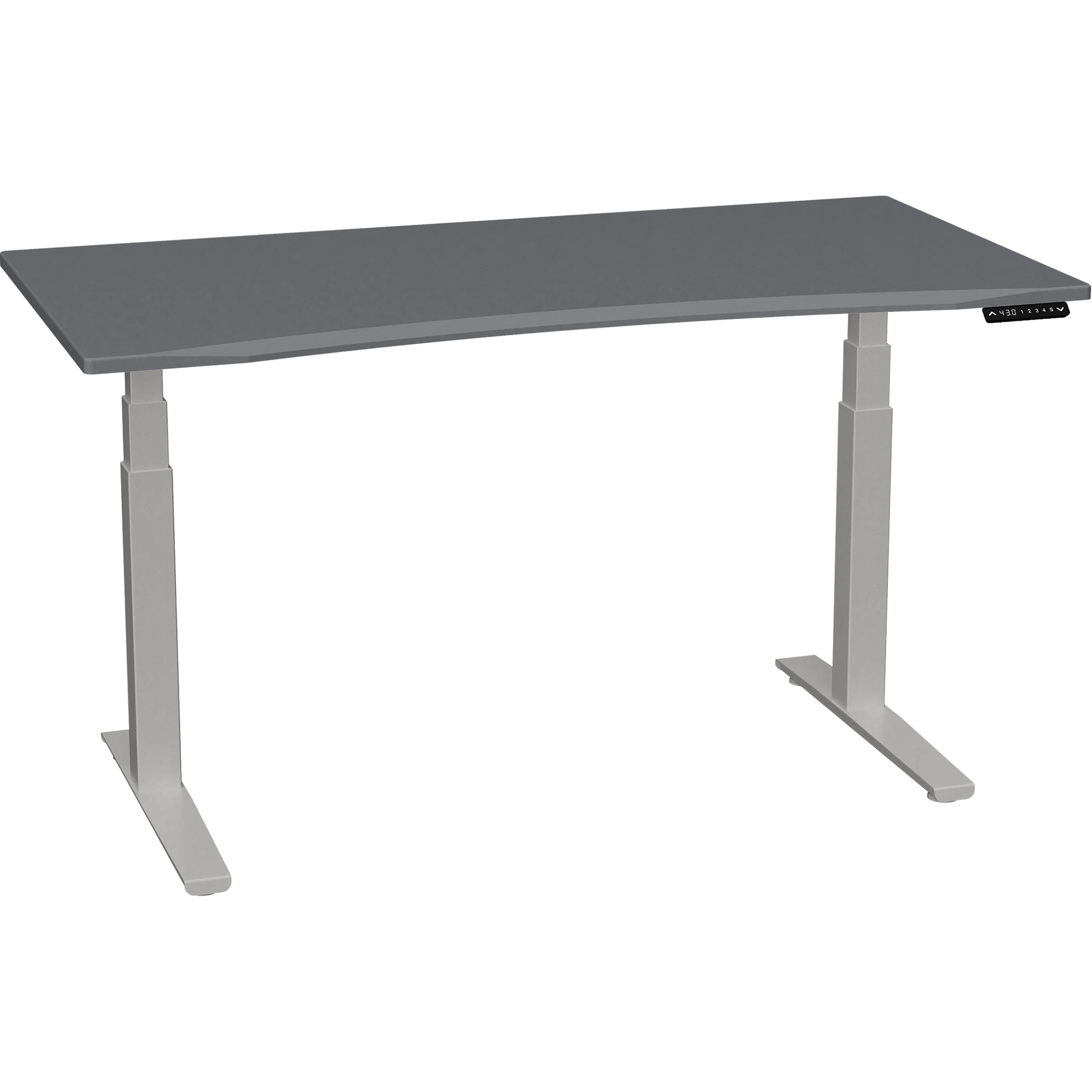 Bureau haut de gamme SmartMoves de 60 po et base réglable en hauteur