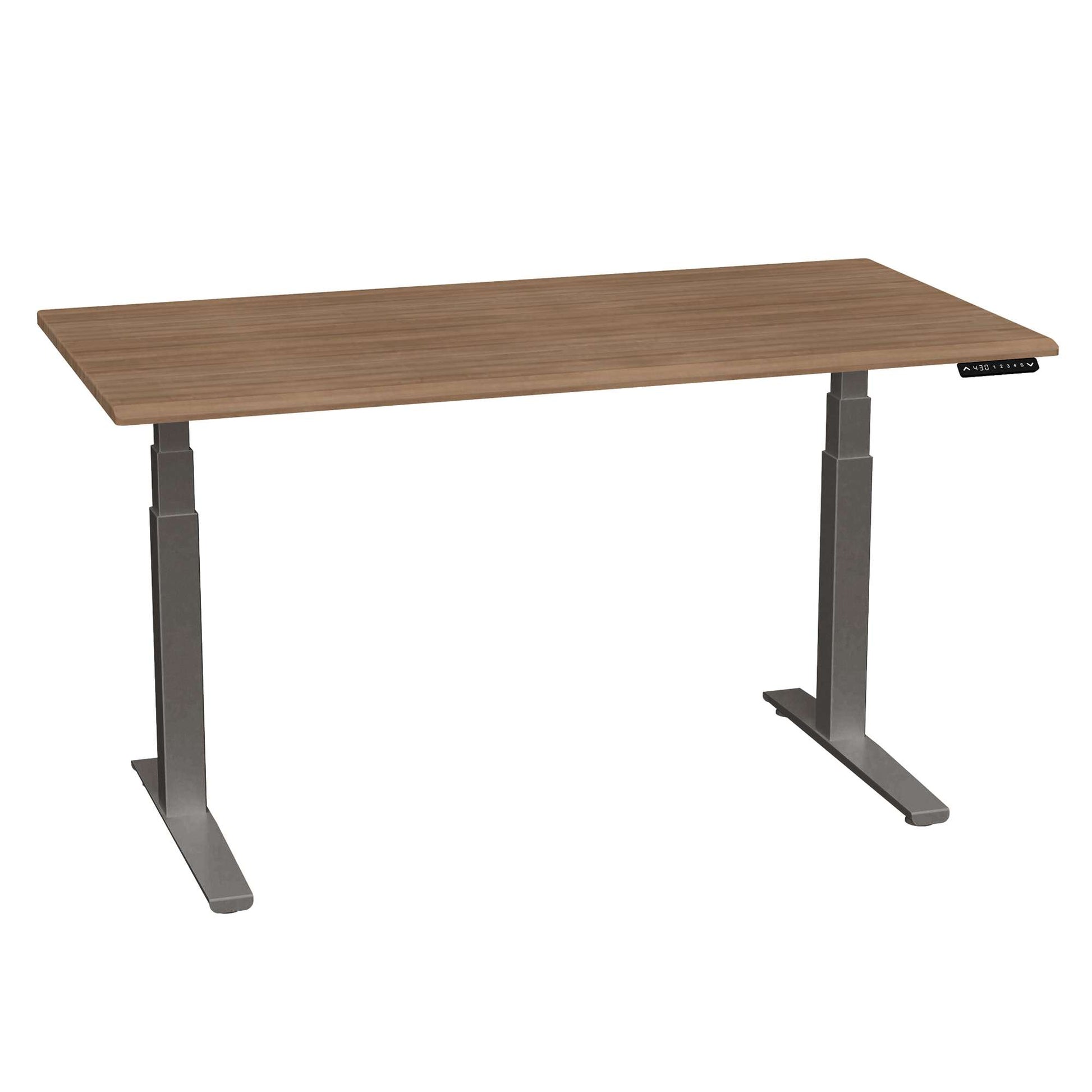 Bureau haut de gamme SmartMoves de 60 po et base réglable en hauteur