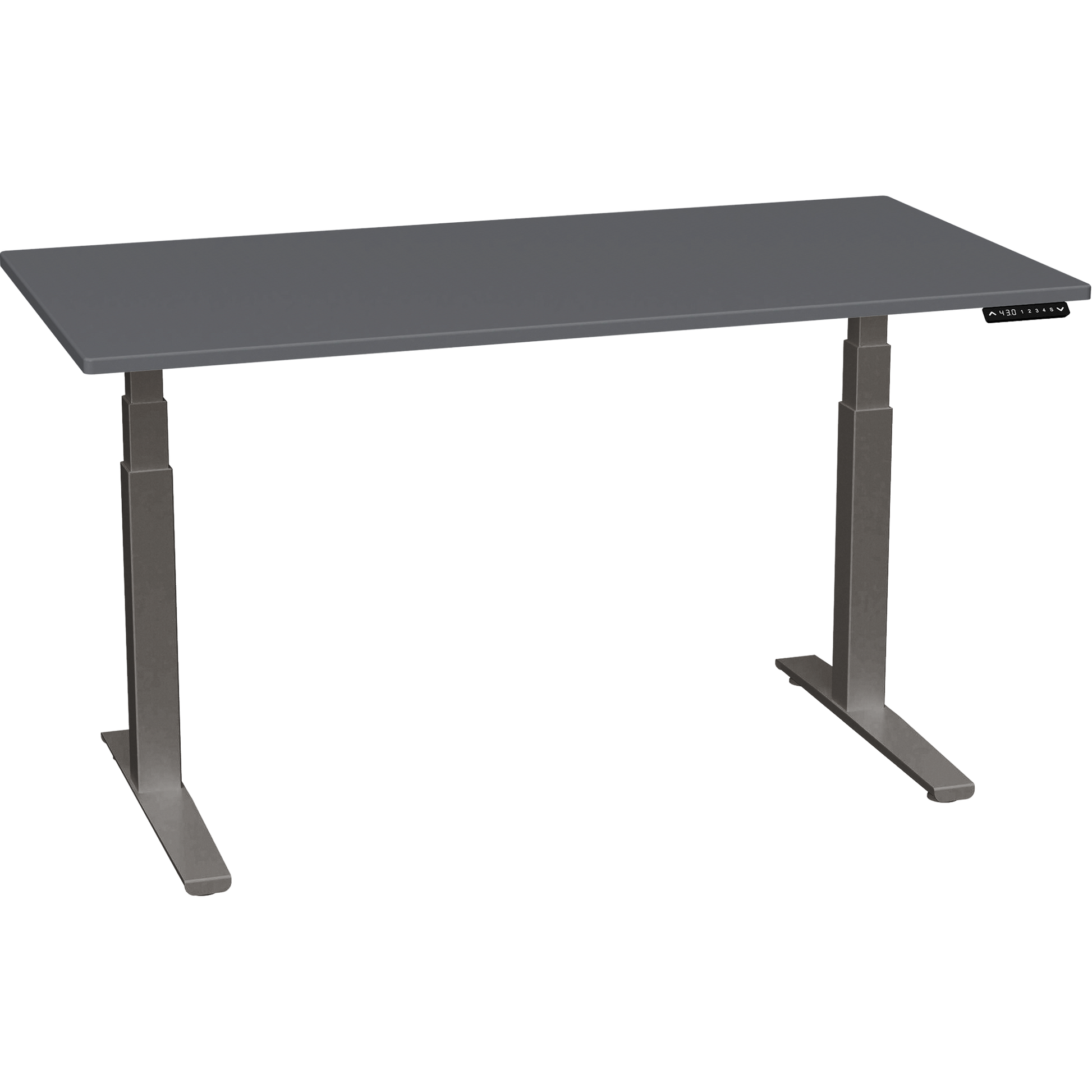 Bureau haut de gamme SmartMoves de 60 po et base réglable en hauteur