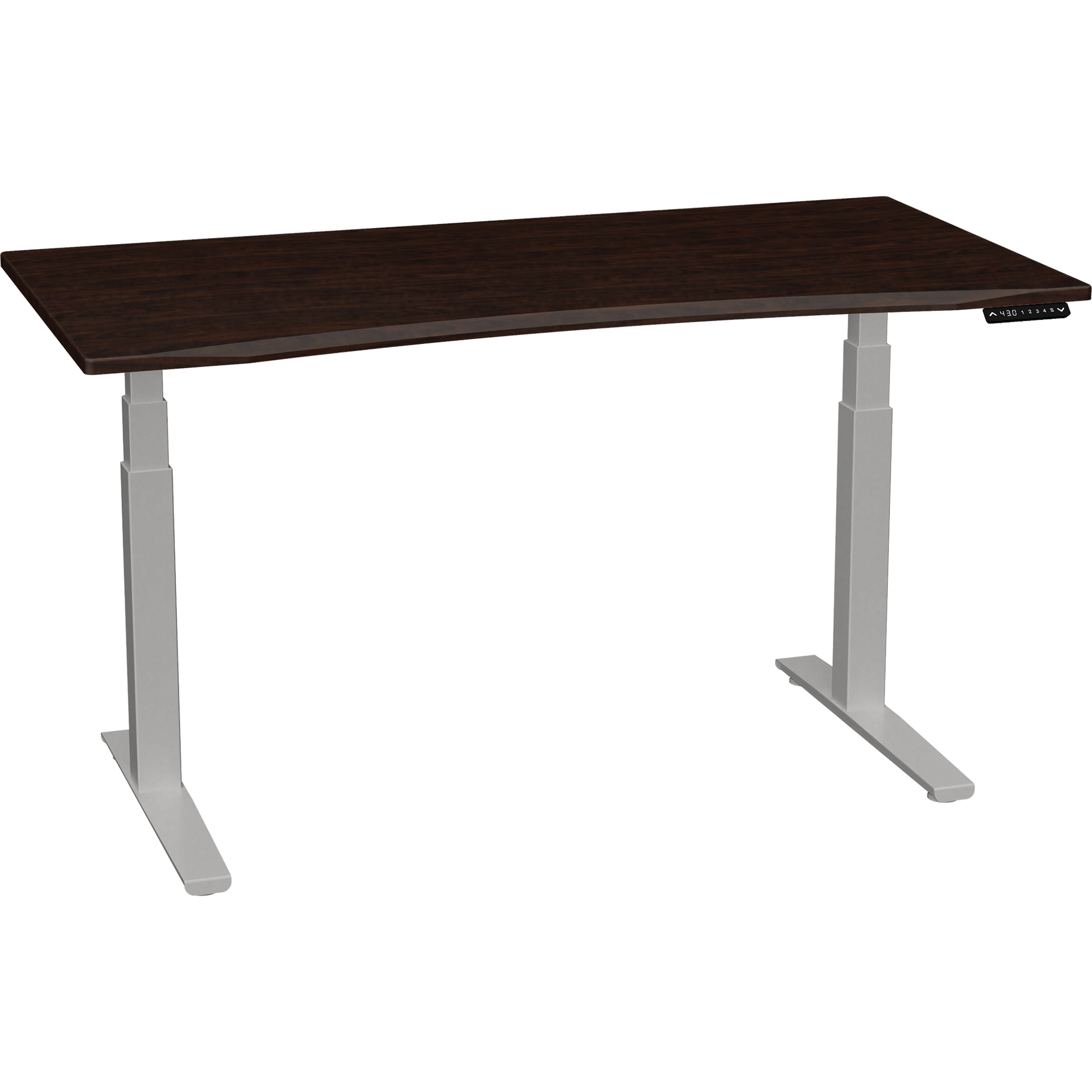 Bureau haut de gamme SmartMoves de 60 po et base réglable en hauteur