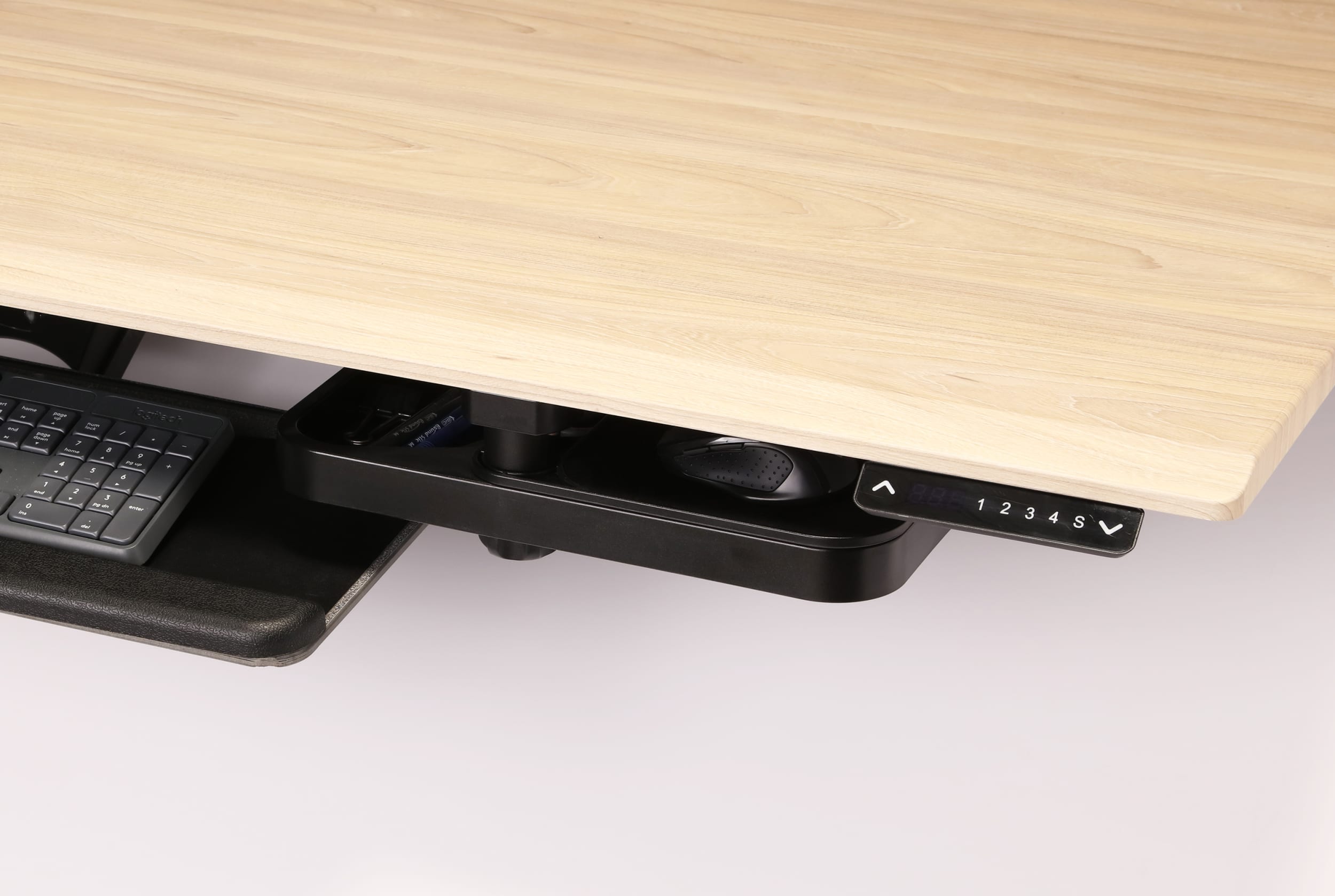 991028 Undermount Mousepad Shelf