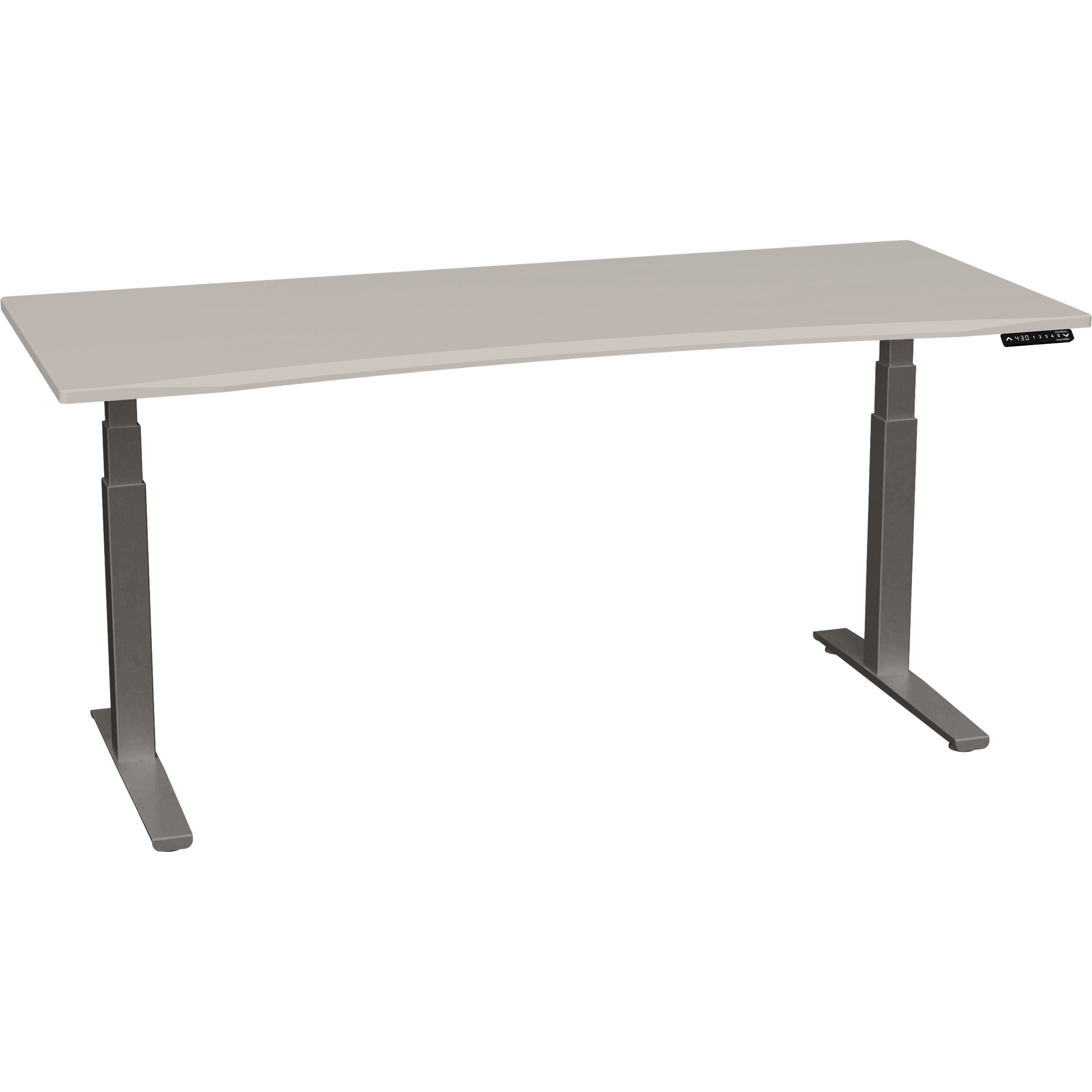 Bureau SmartMoves de 72 po et base réglable en hauteur