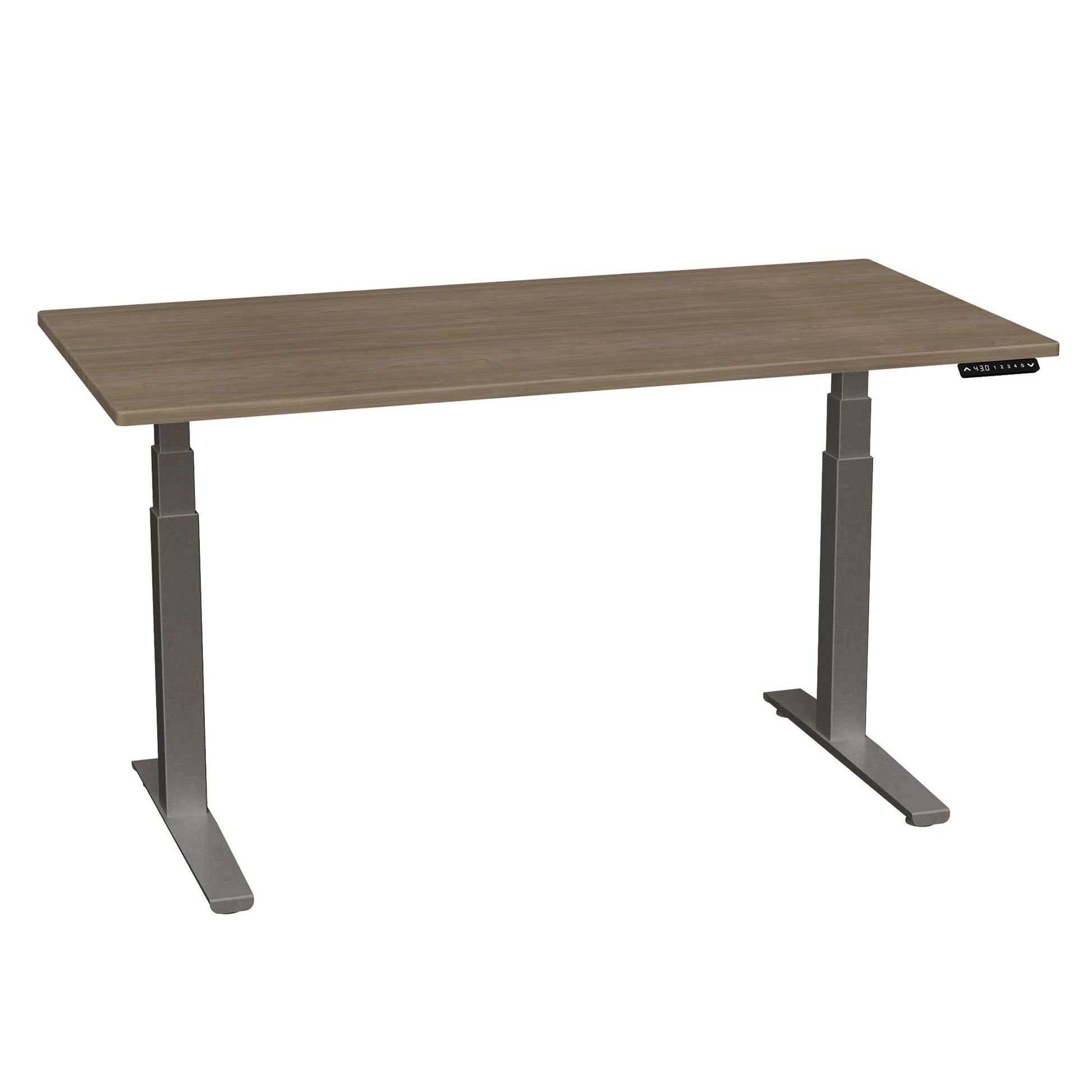 Bureau haut de gamme SmartMoves de 60 po et base réglable en hauteur