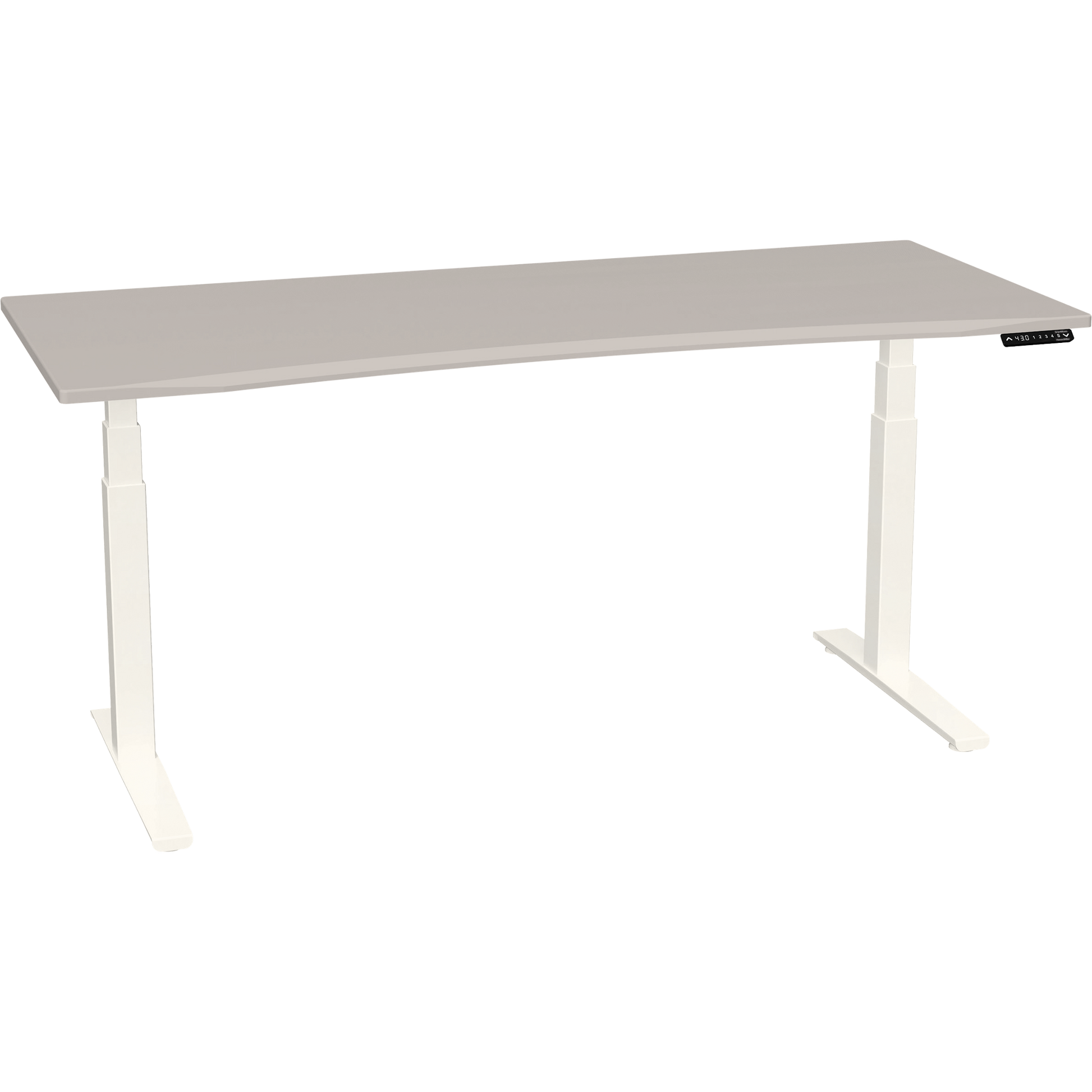 Bureau SmartMoves de 72 po et base réglable en hauteur