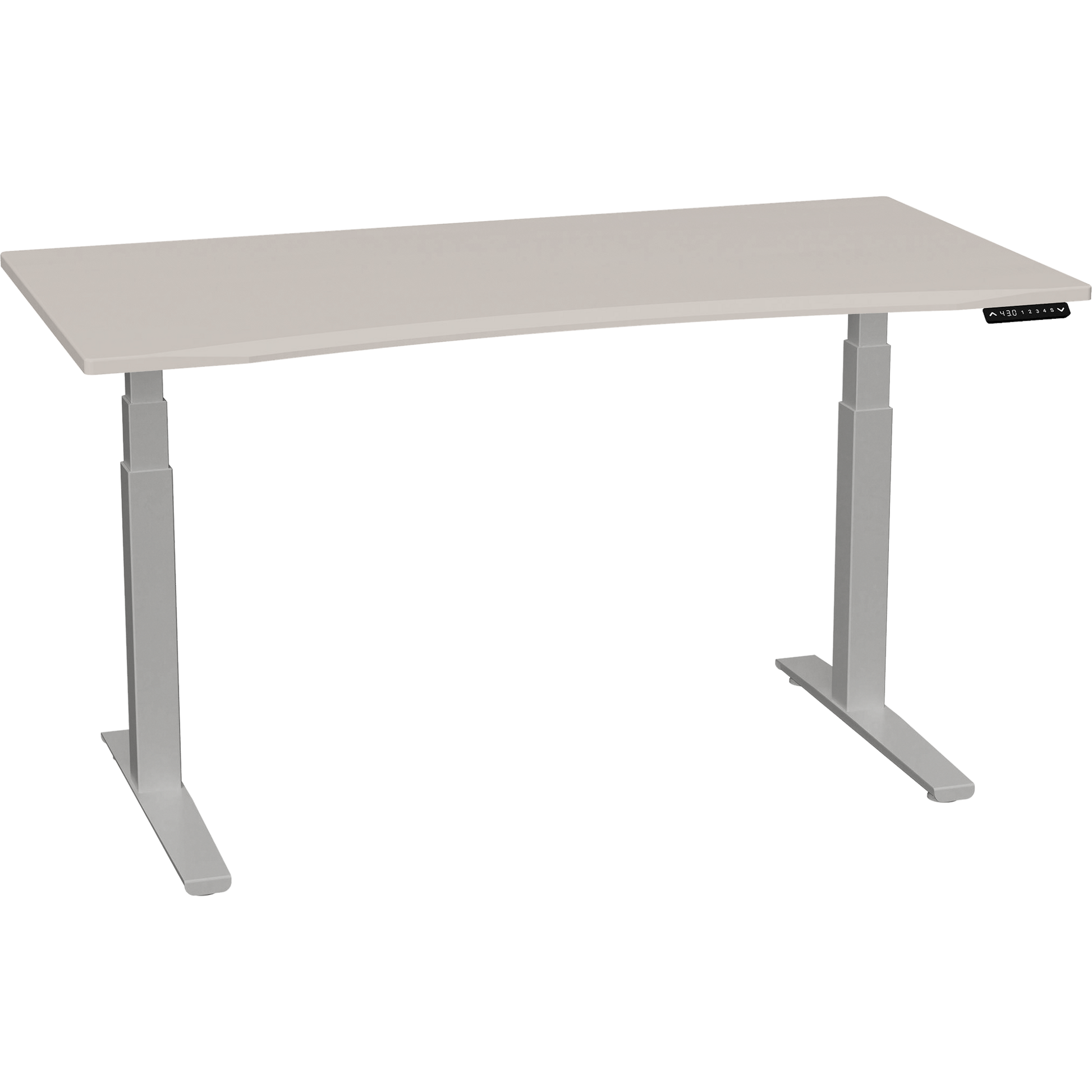 Bureau SmartMoves de 60 po et base réglable en hauteur