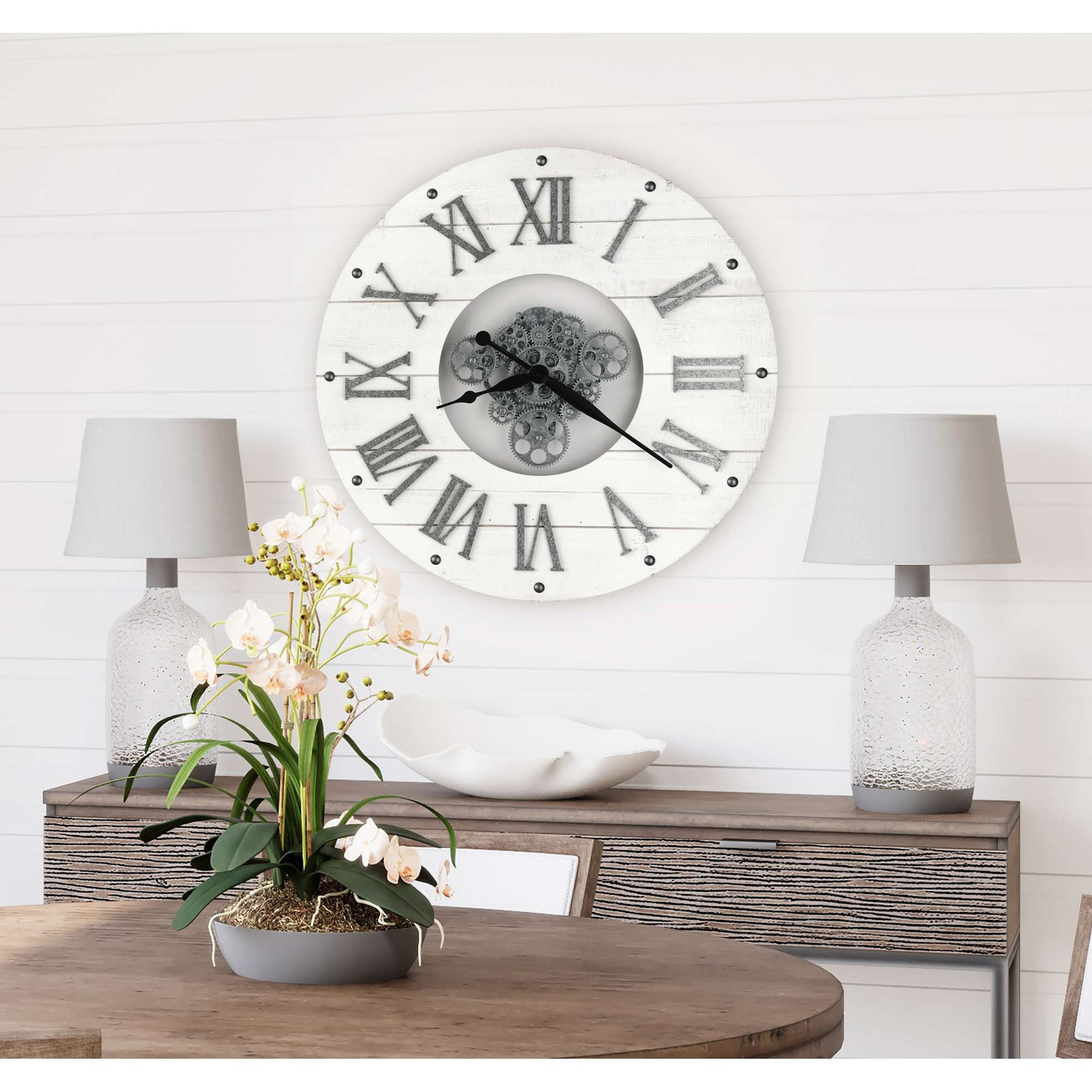 Sky Oversized Gallery Wall Clock