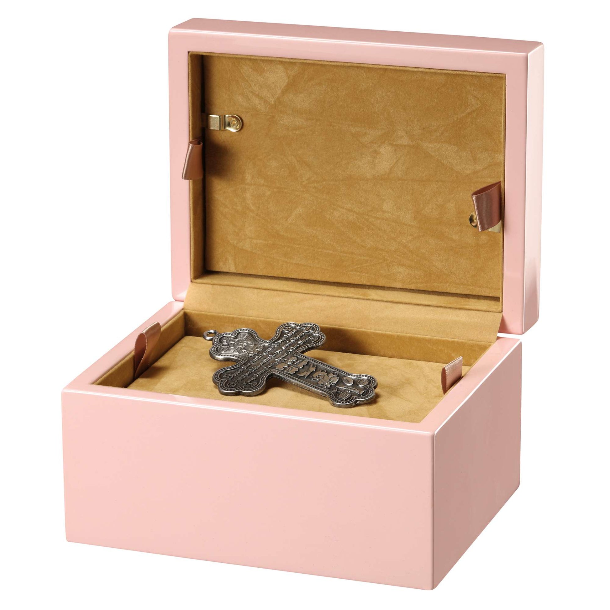 Precious Pink Portrait Urn Chest