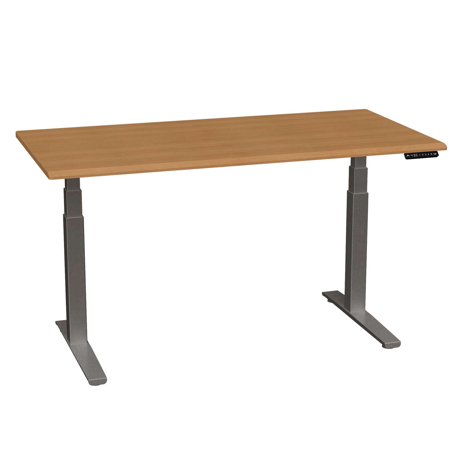 Bureau haut de gamme SmartMoves de 60 po et base réglable en hauteur