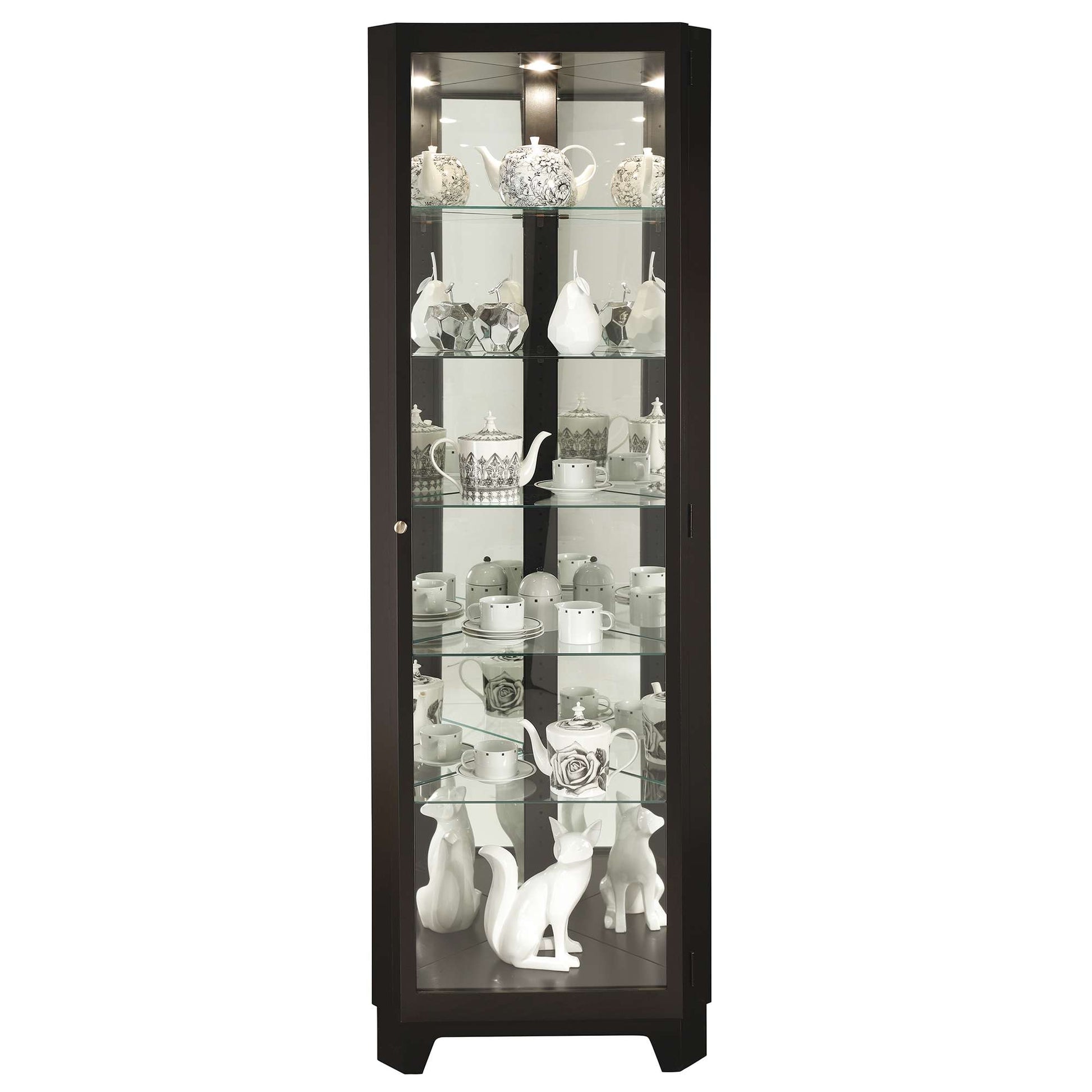 Armoire à curiosités d'angle Melissa IV 