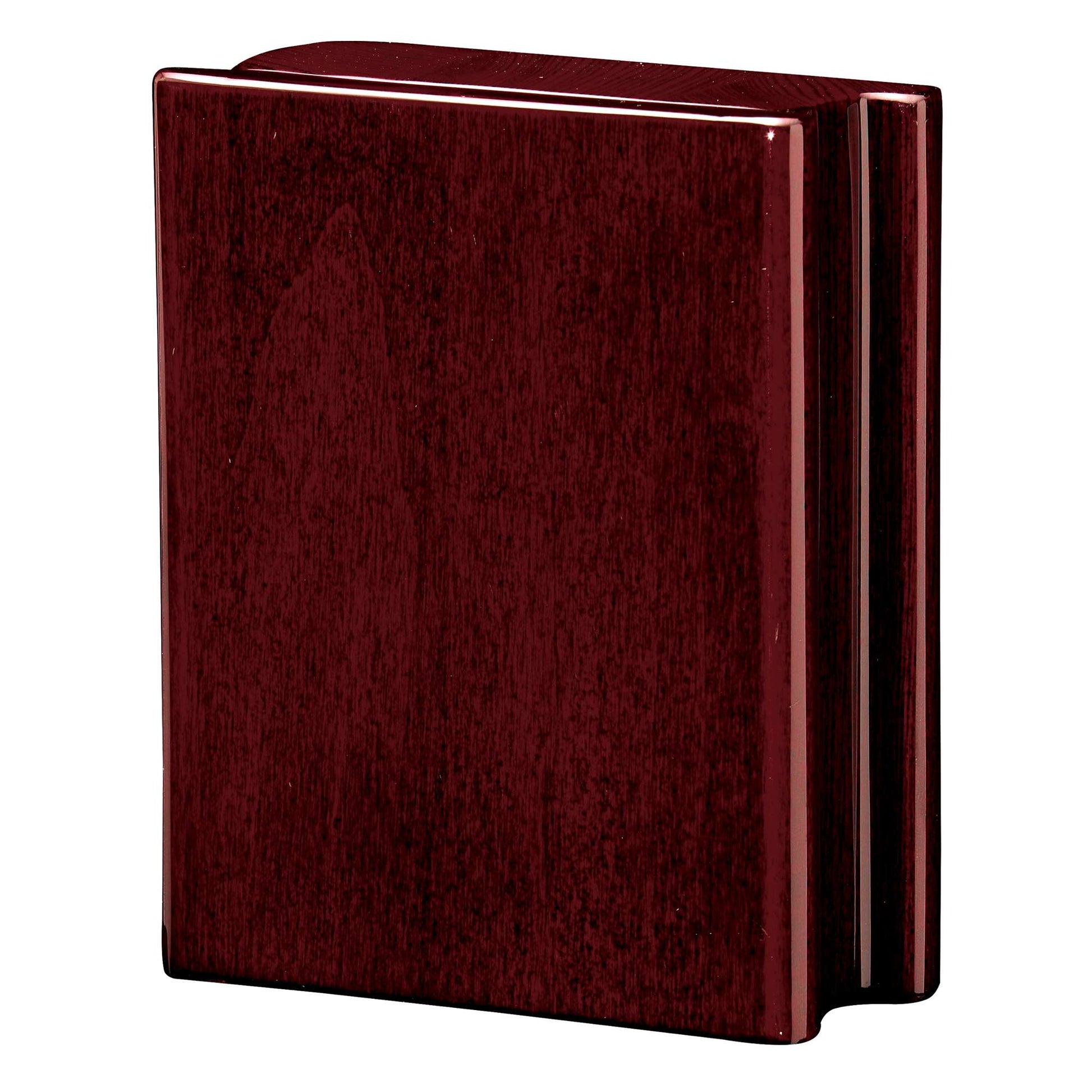 Horloge de table en forme de livre portrait