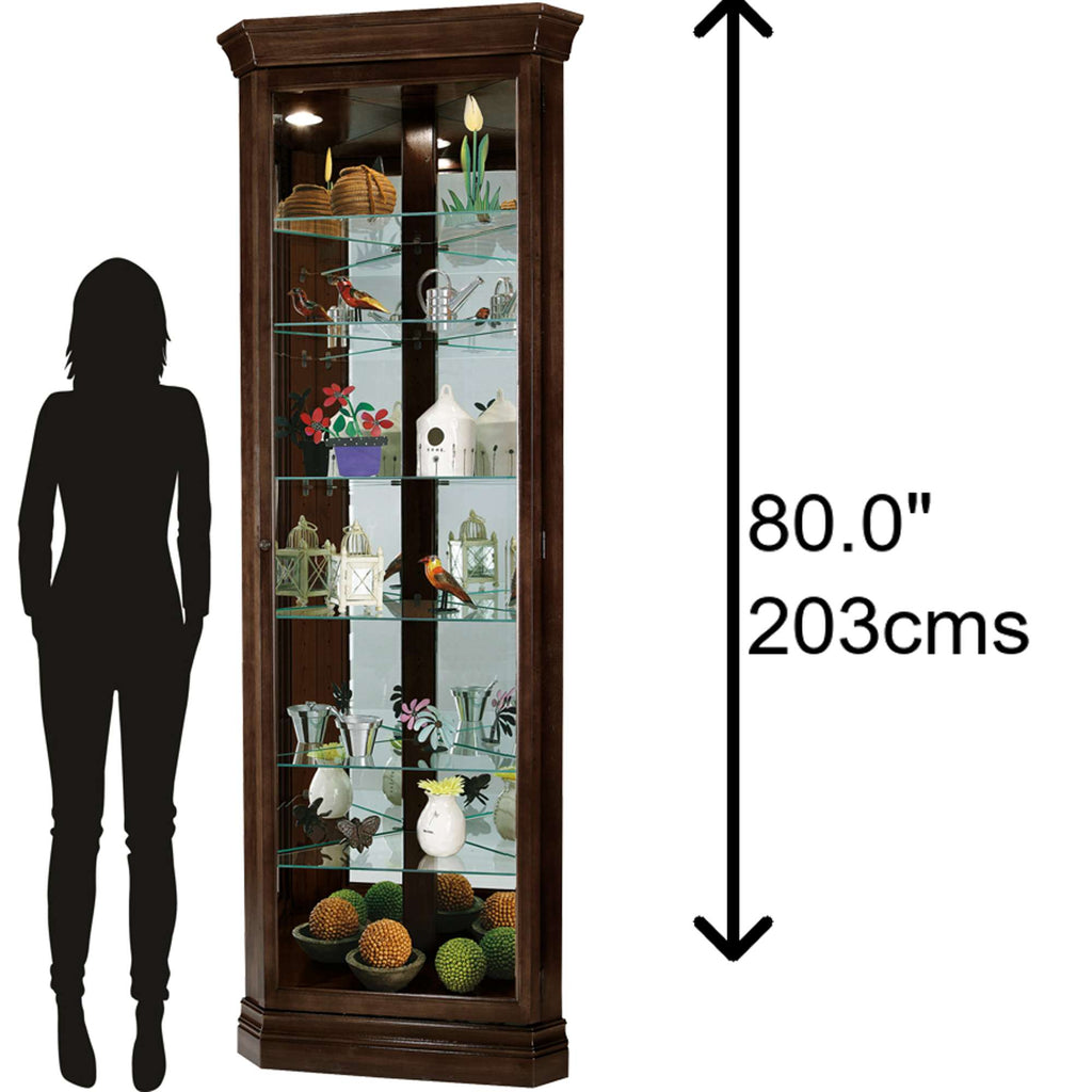 Cabinet de curiosités d'angle Dustin