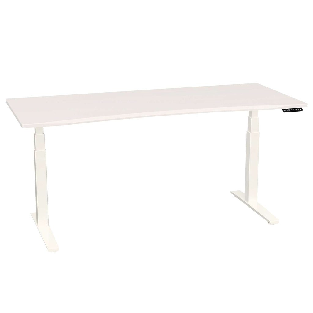 Bureau SmartMoves de 72 po et base réglable en hauteur
