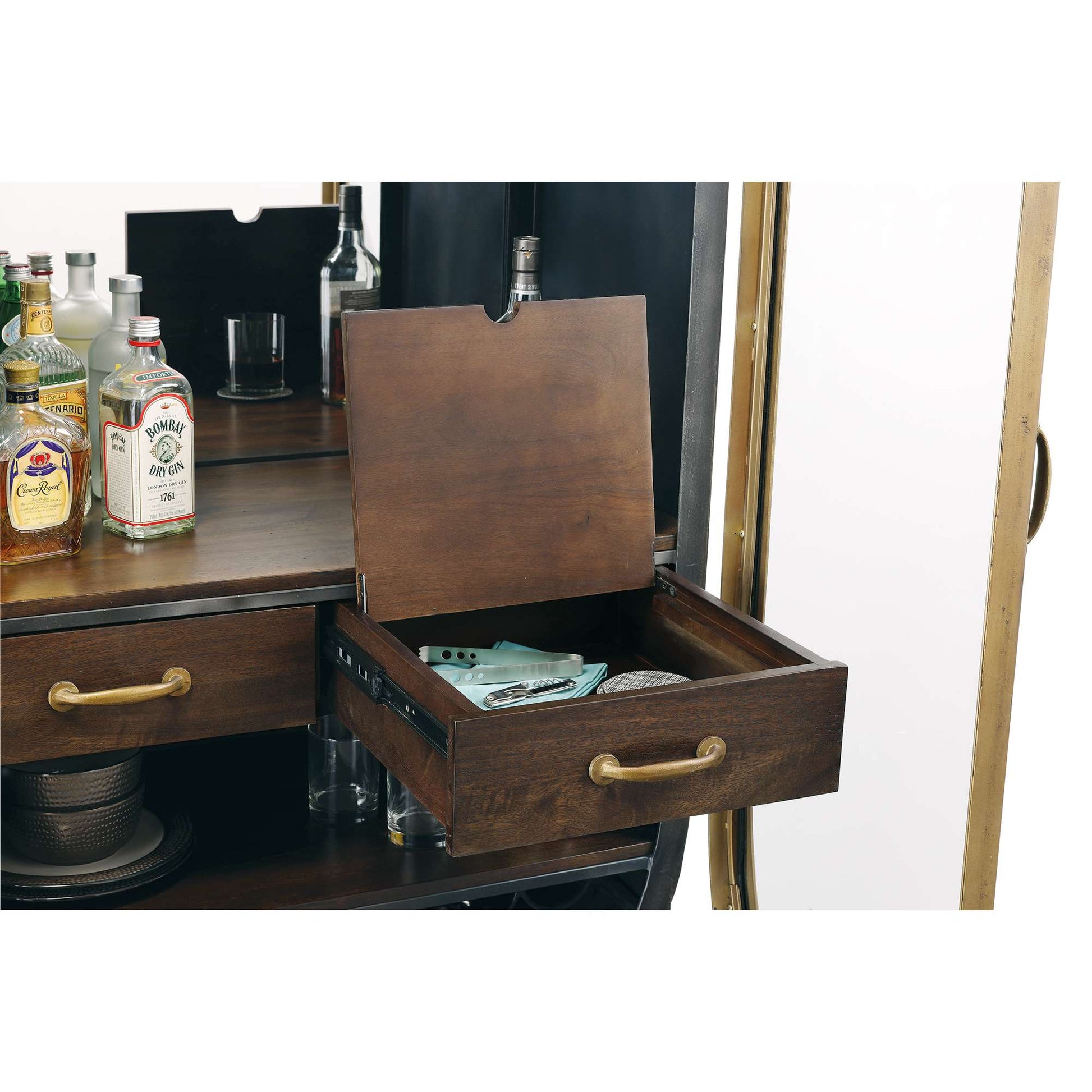Boilermaker Wine & Bar Cabinet
