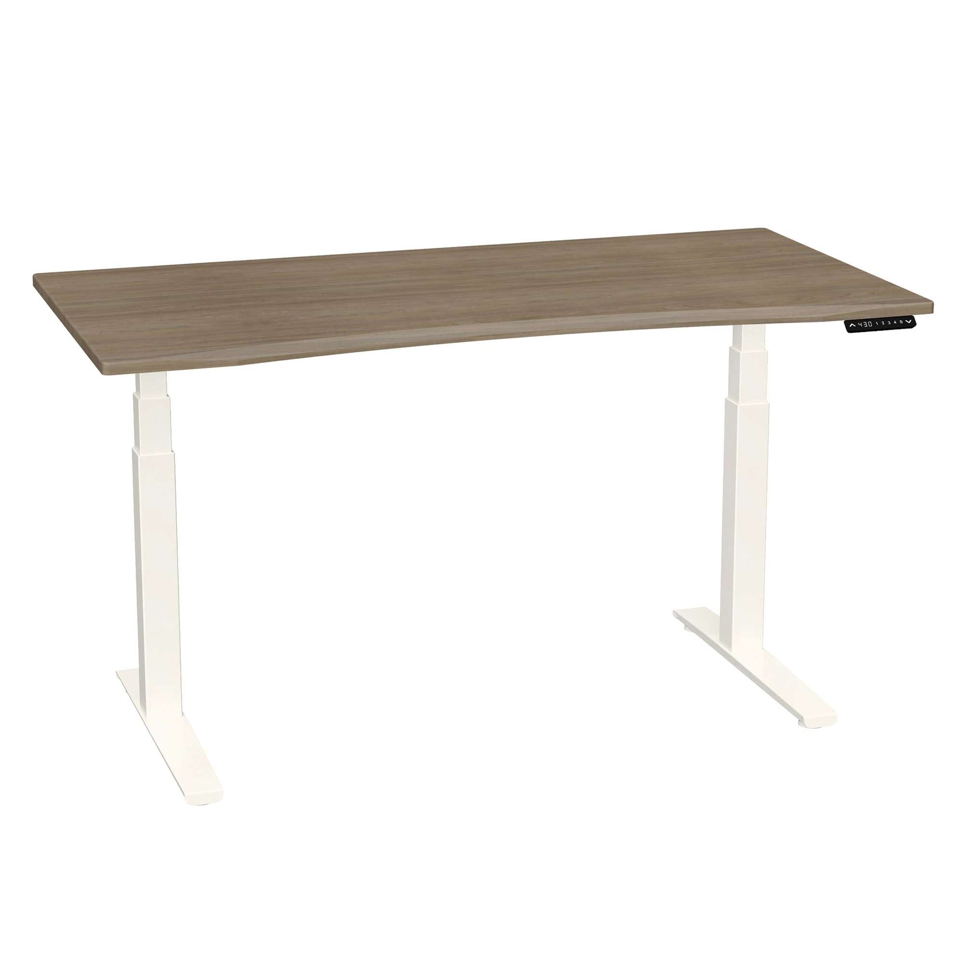 Bureau haut de gamme SmartMoves de 60 po et base réglable en hauteur