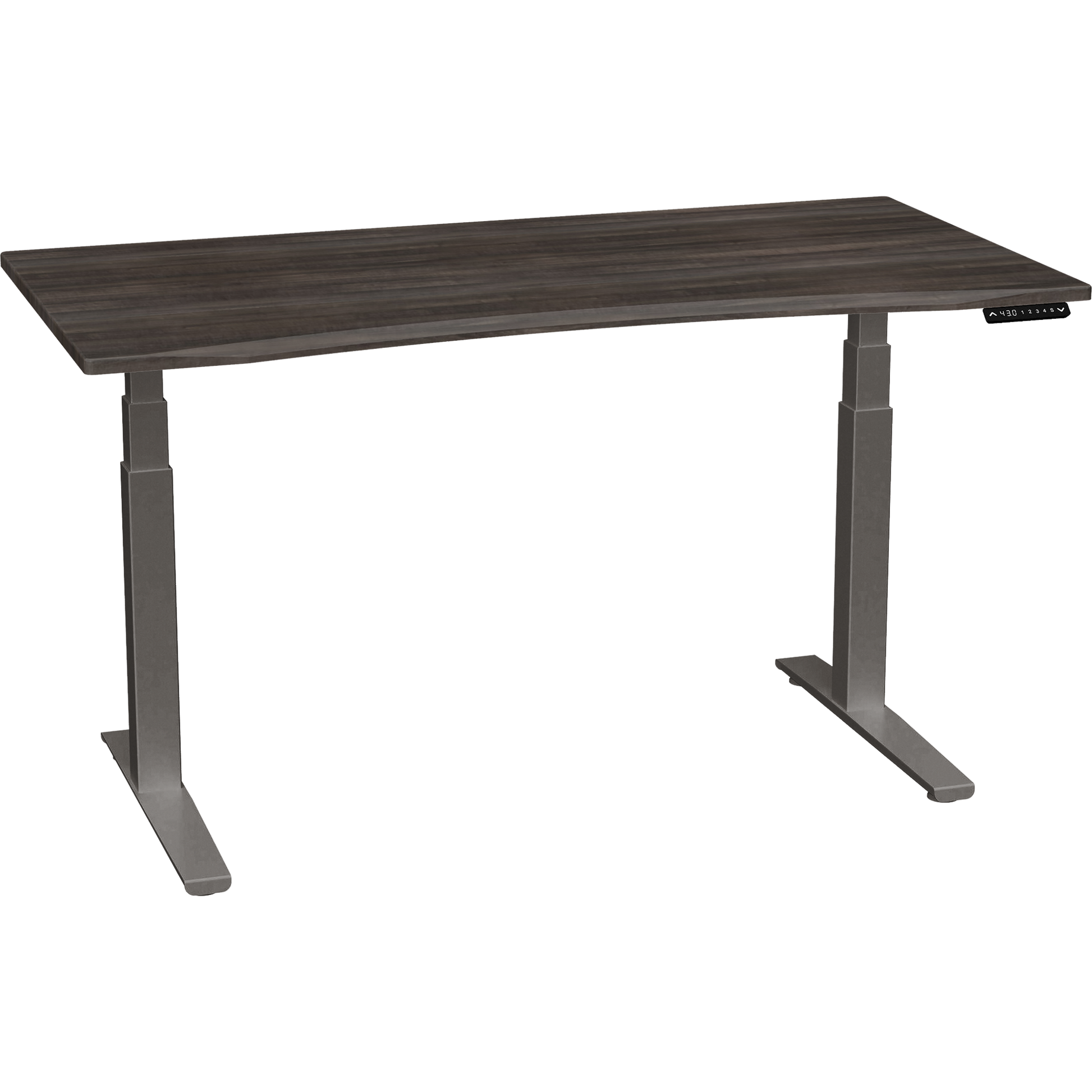 Bureau haut de gamme SmartMoves de 60 po et base réglable en hauteur