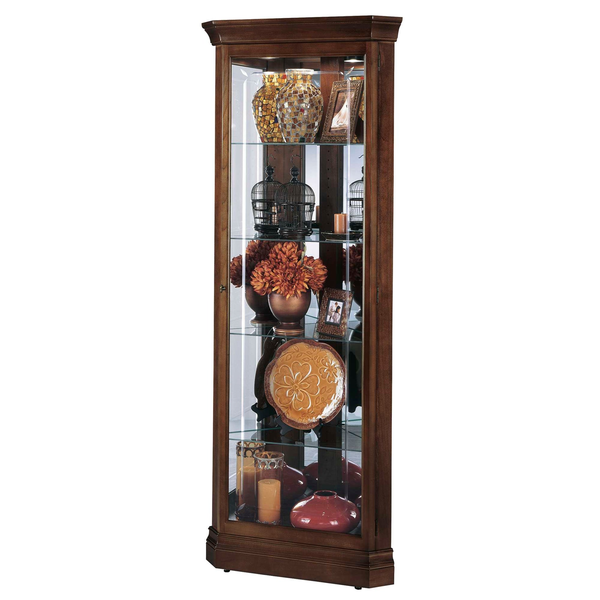Armoire à curiosités d'angle Jennings 