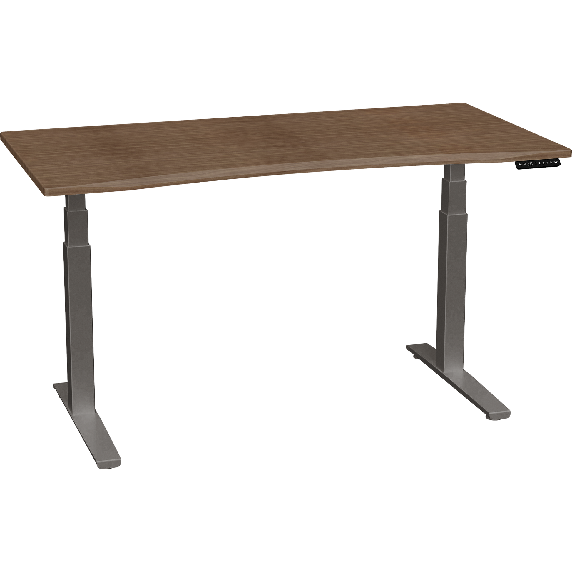 Bureau haut de gamme SmartMoves de 60 po et base réglable en hauteur