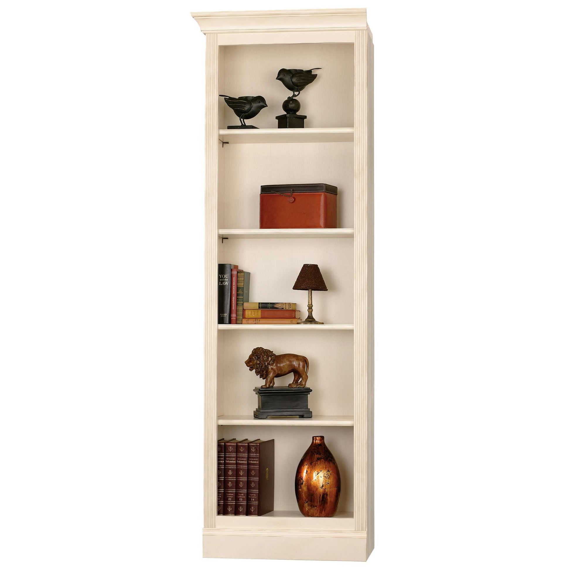 Bibliothèque à retour gauche 