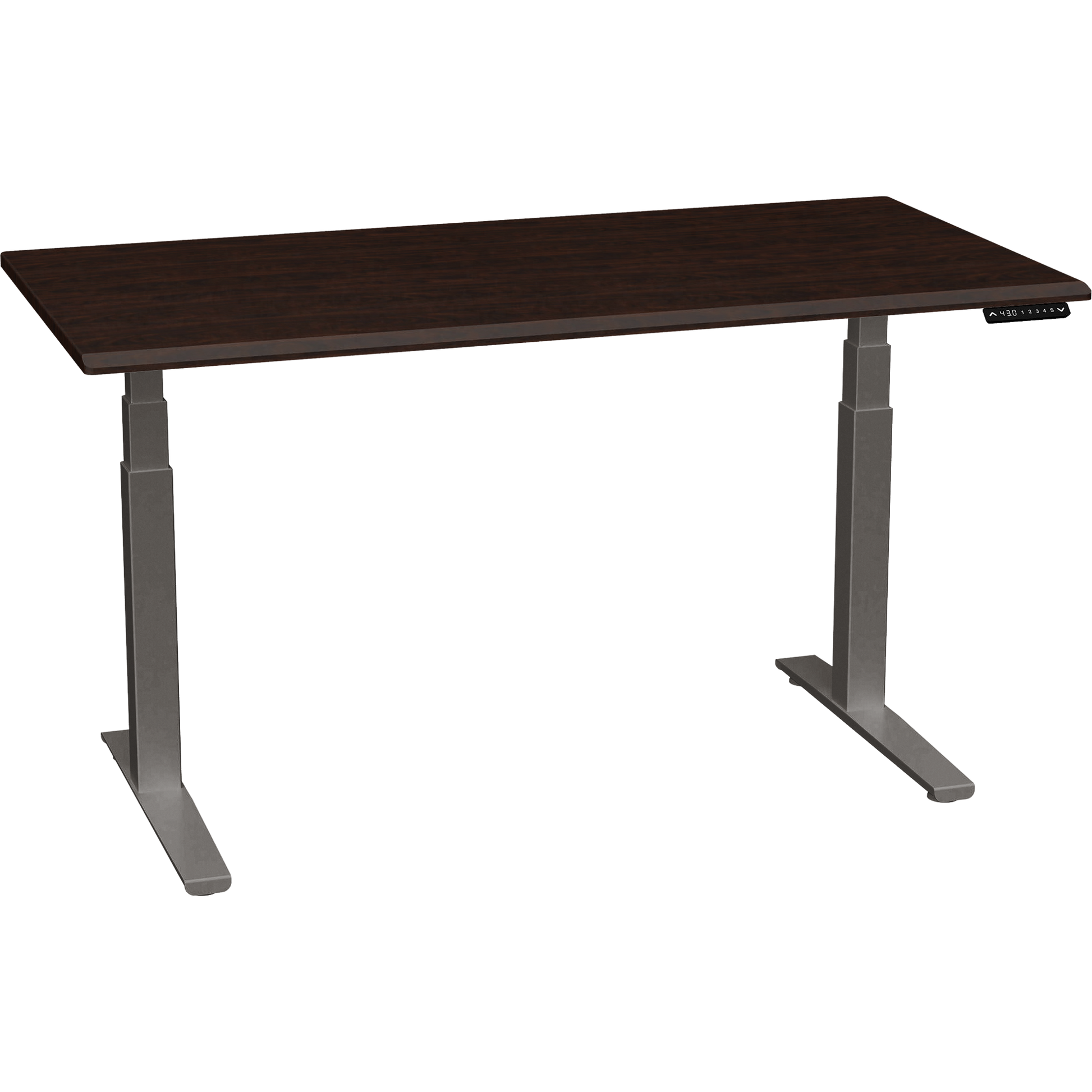 Bureau haut de gamme SmartMoves de 60 po et base réglable en hauteur