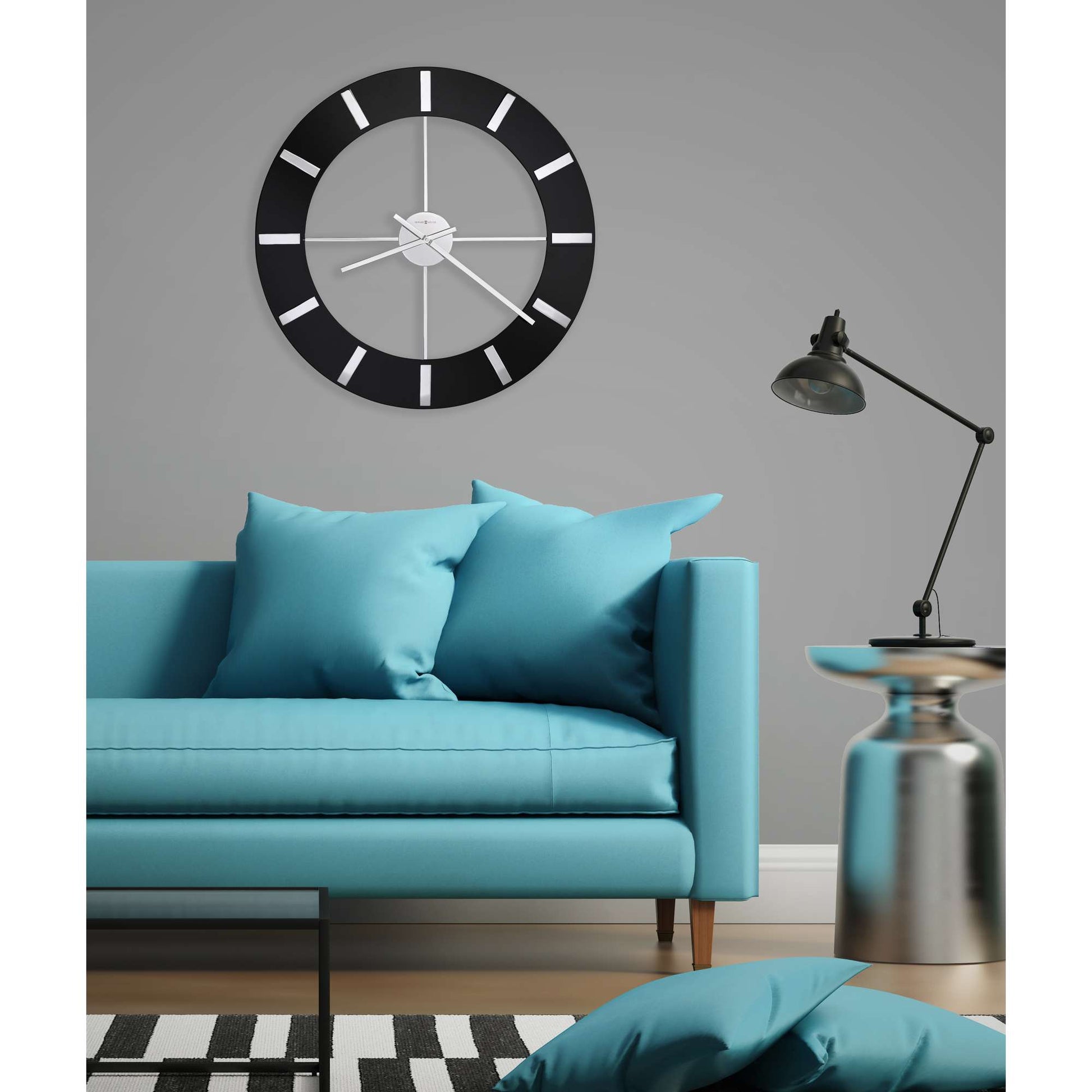 Onyx Wall Clock