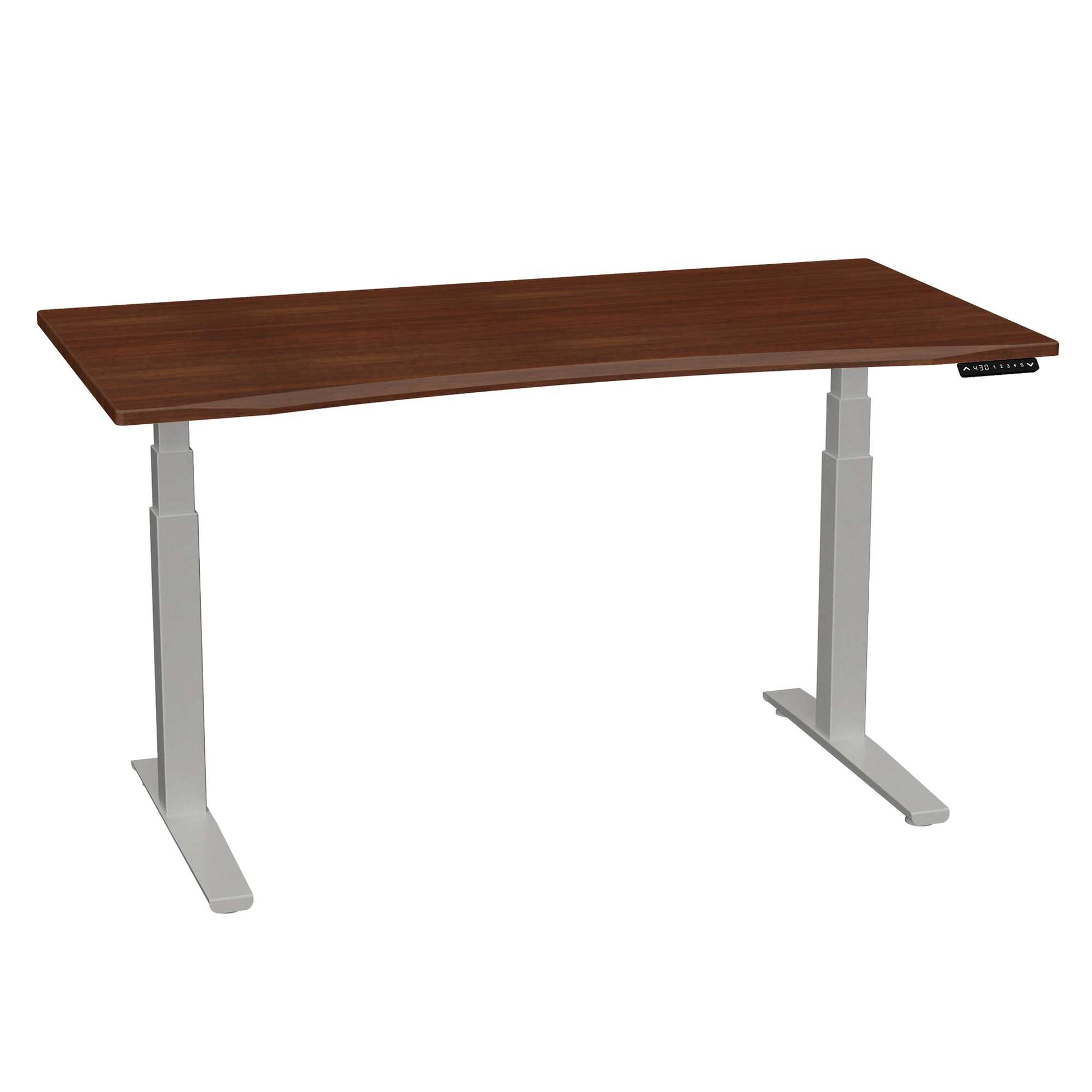 Bureau haut de gamme SmartMoves de 60 po et base réglable en hauteur