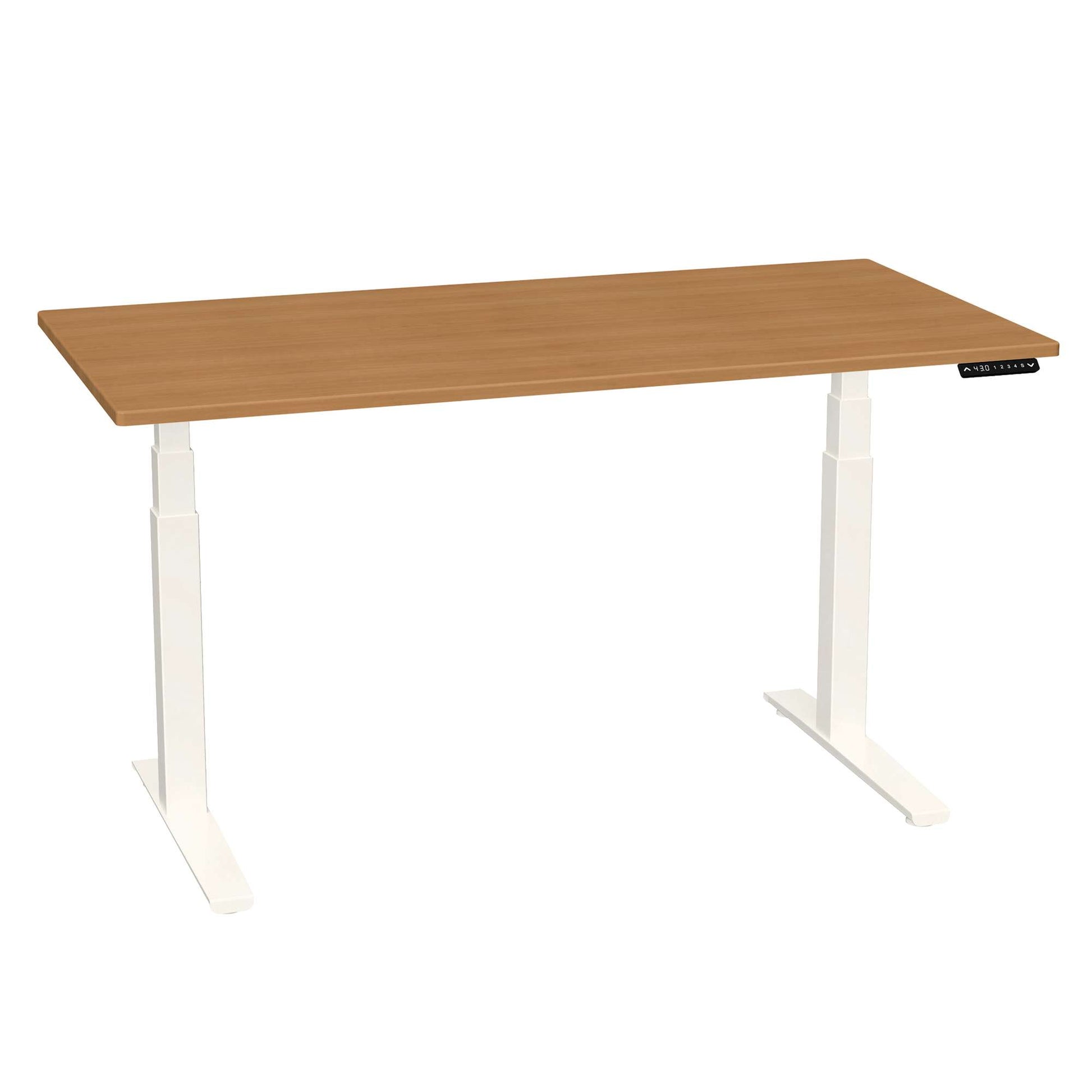 Bureau haut de gamme SmartMoves de 60 po et base réglable en hauteur