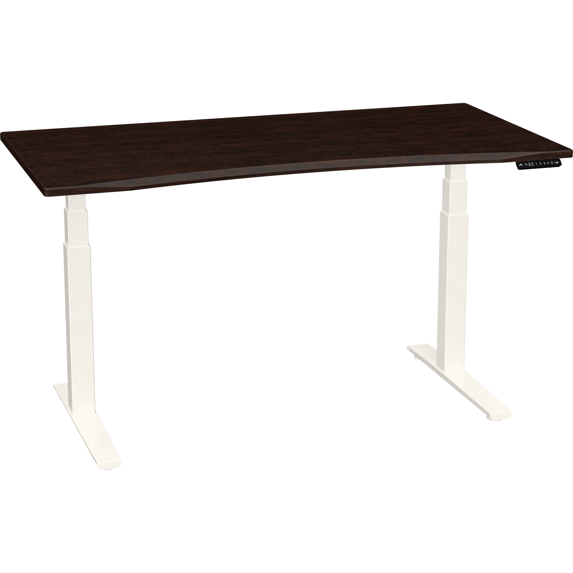 Bureau haut de gamme SmartMoves de 60 po et base réglable en hauteur