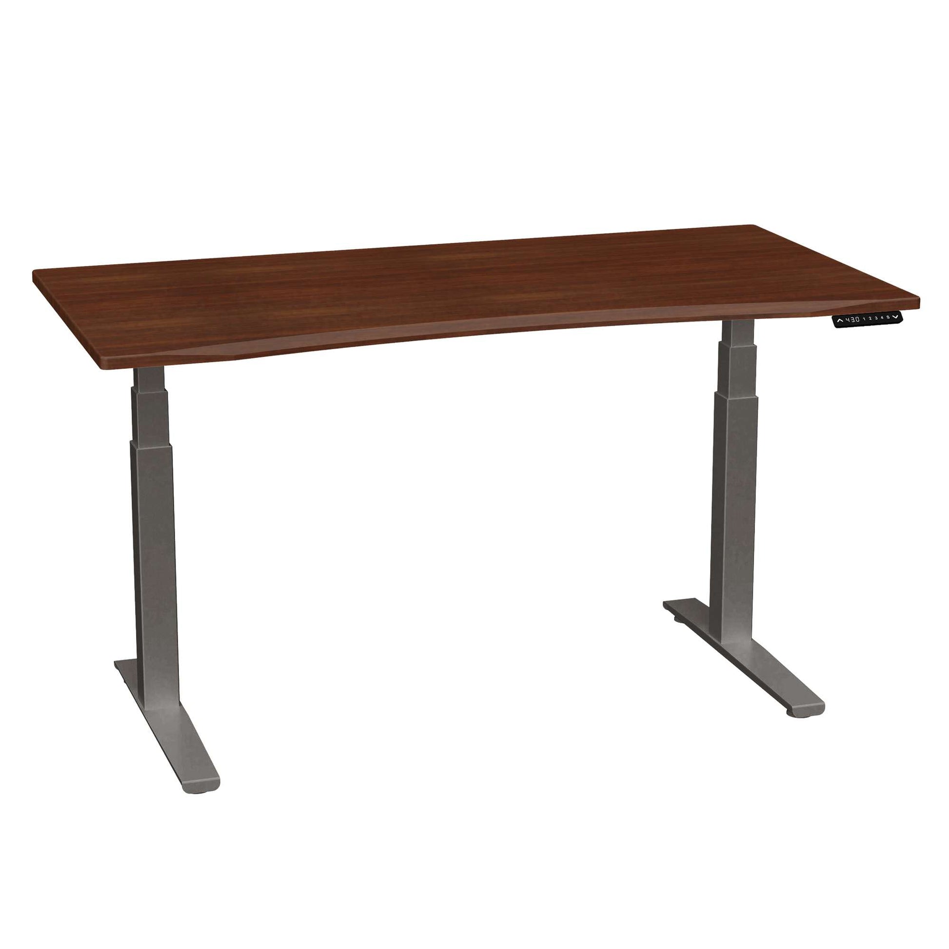Bureau haut de gamme SmartMoves de 60 po et base réglable en hauteur