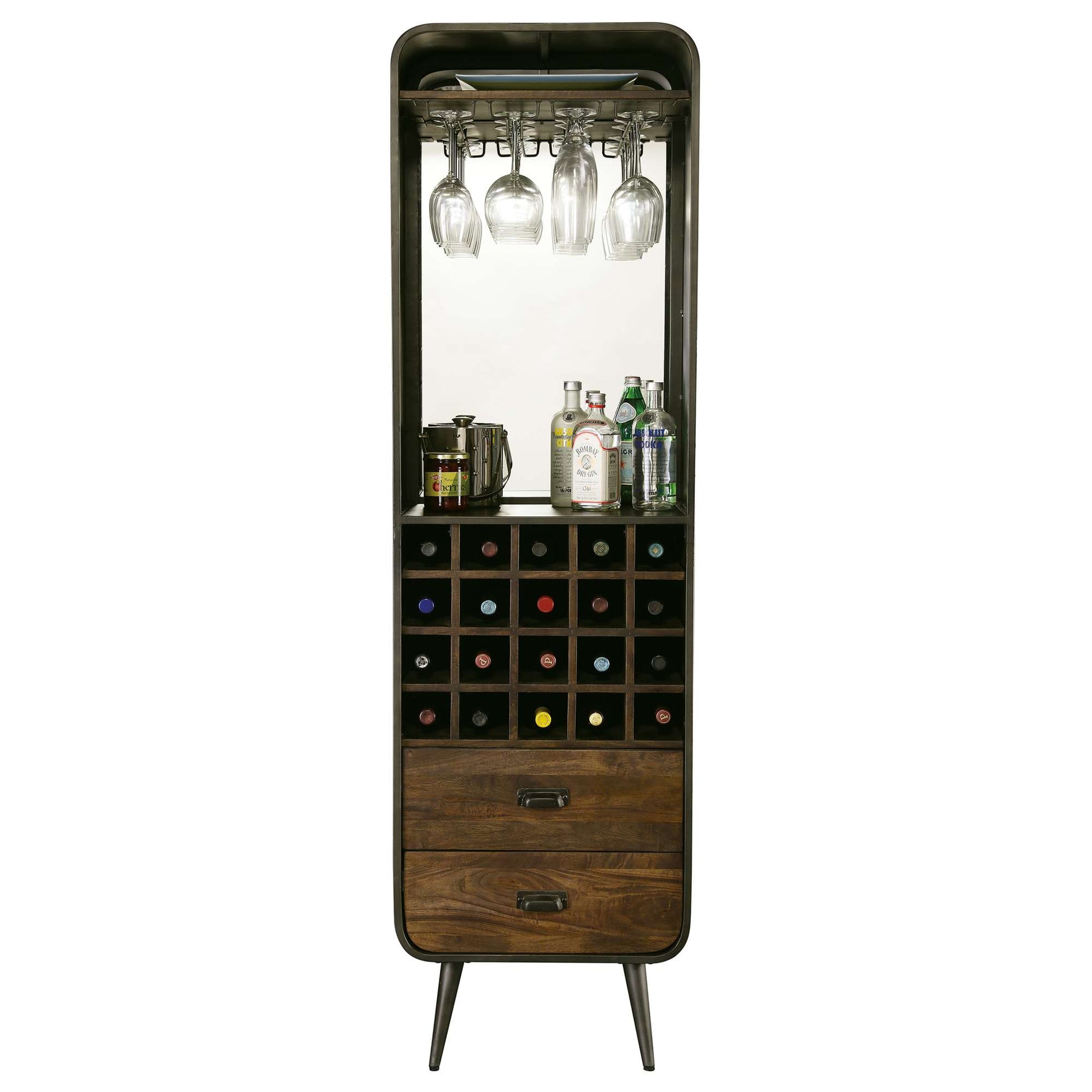 Aged Century Wine & Bar Cabinet