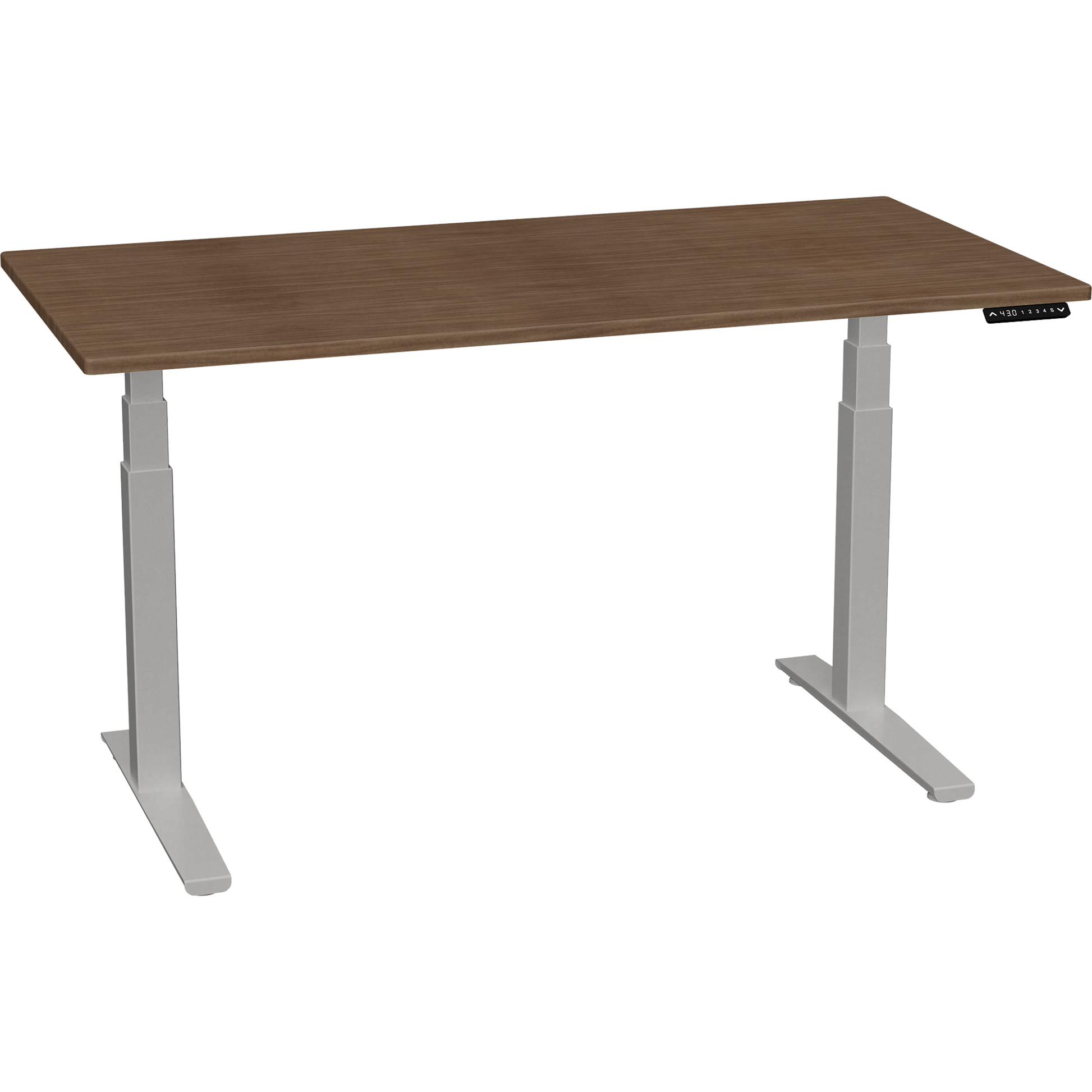 Bureau haut de gamme SmartMoves de 60 po et base réglable en hauteur