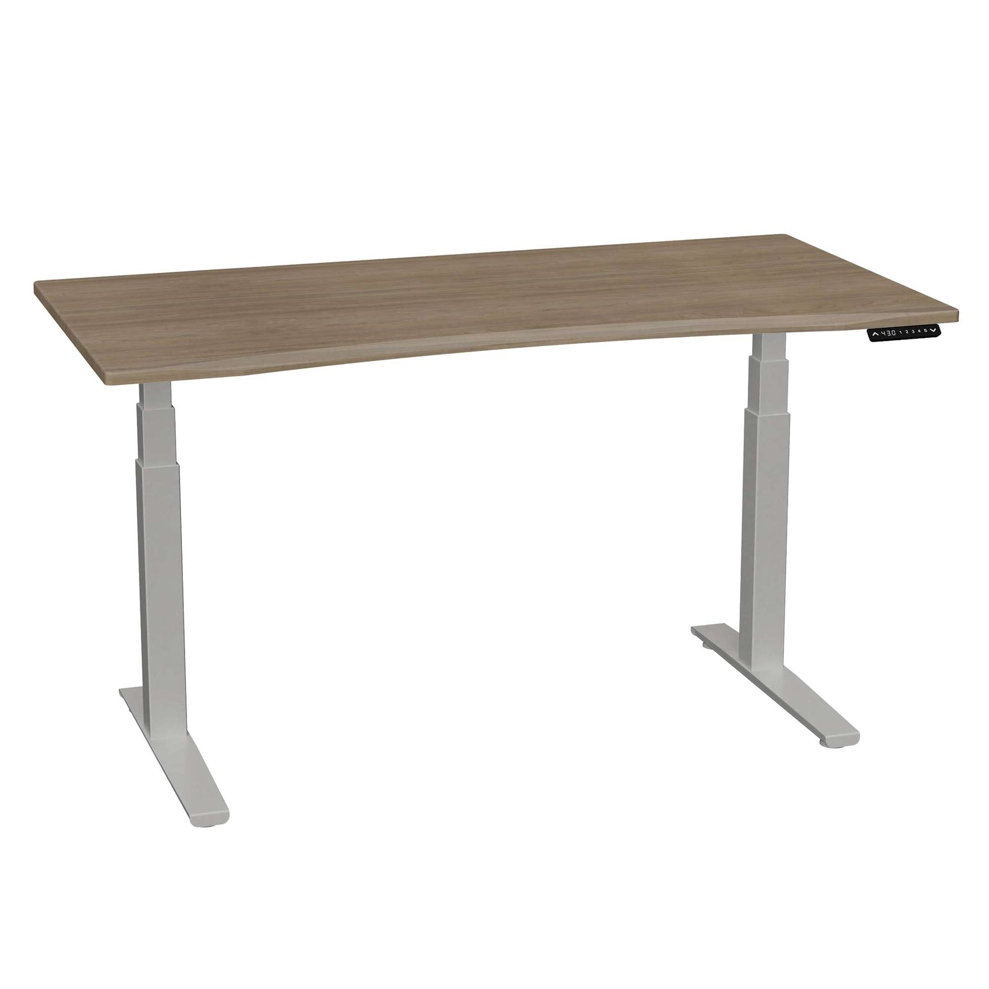 Bureau haut de gamme SmartMoves de 60 po et base réglable en hauteur