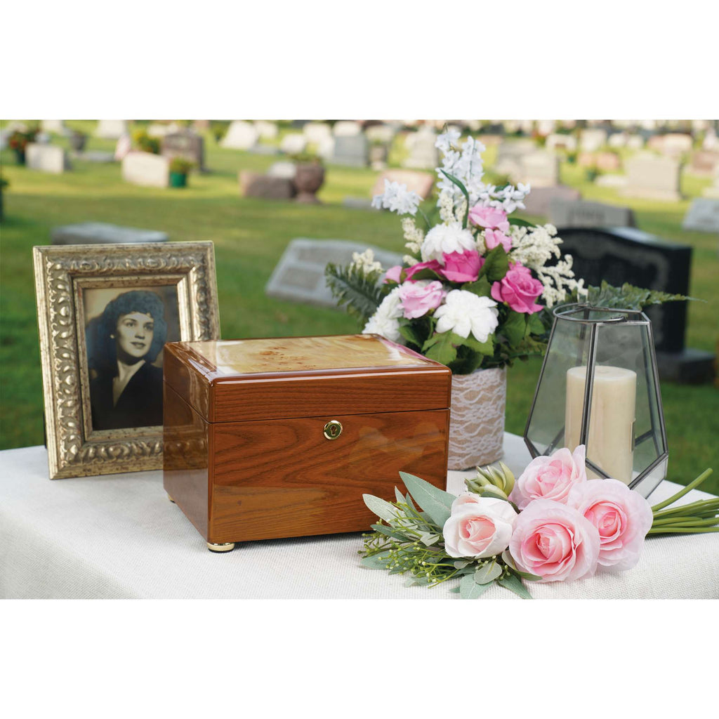 Reflections III Oak Yorkshire Urn Chest